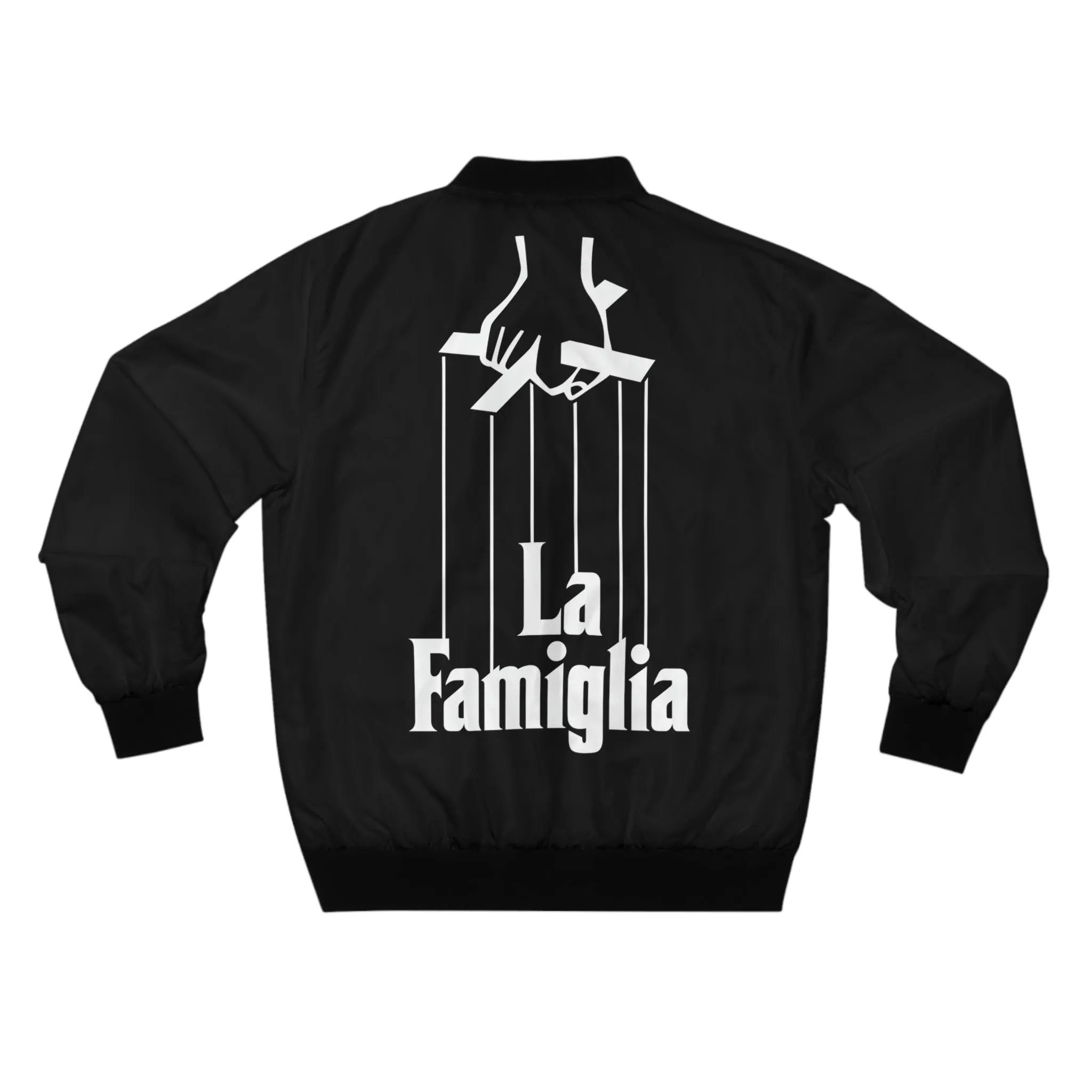 La Famiglia Italian Loyalty Mobster Sicilian Bomber Jacket