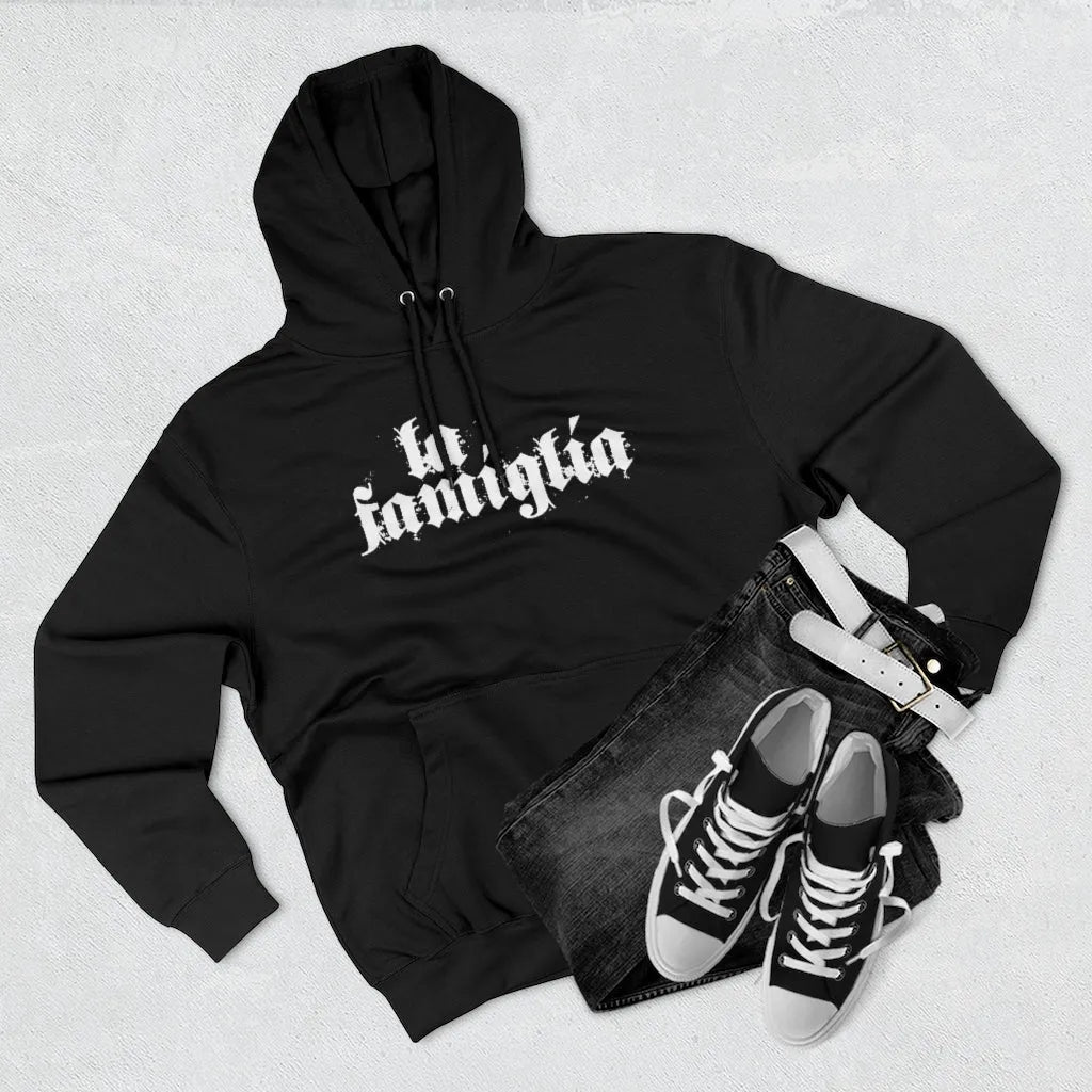 La Famiglia Italian Mafioso Mobster Pullover Hoodie