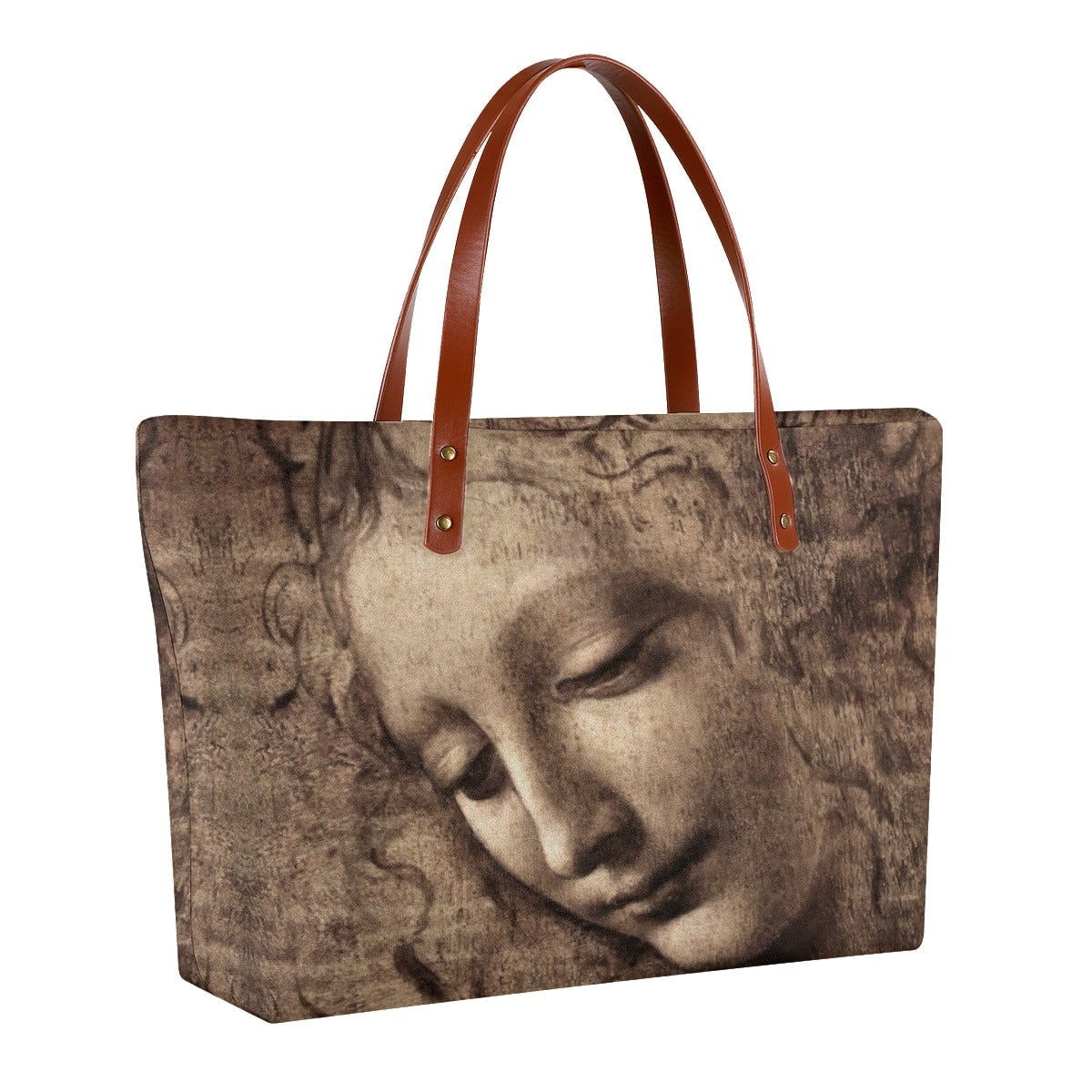 La Scapigliata by Leonardo da Vinci Tote Bag