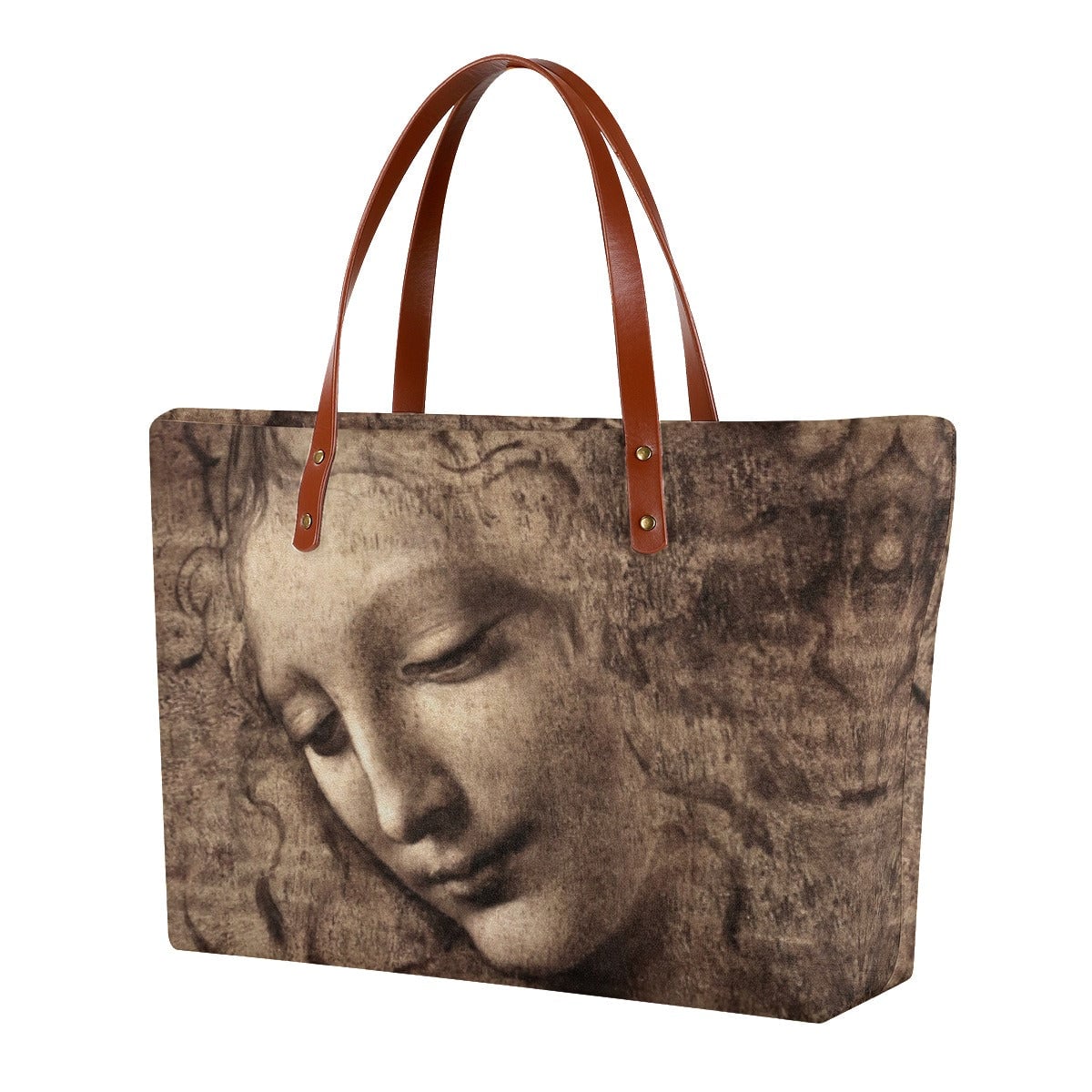 La Scapigliata by Leonardo da Vinci Tote Bag