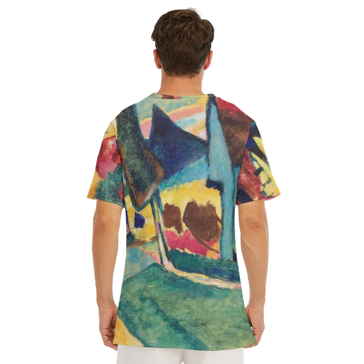 Landscape with Two Poplars Wassily Kandinsky T-Shirt