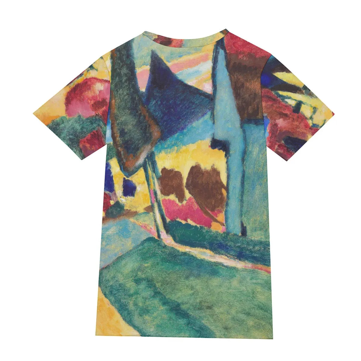 Landscape with Two Poplars Wassily Kandinsky T-Shirt