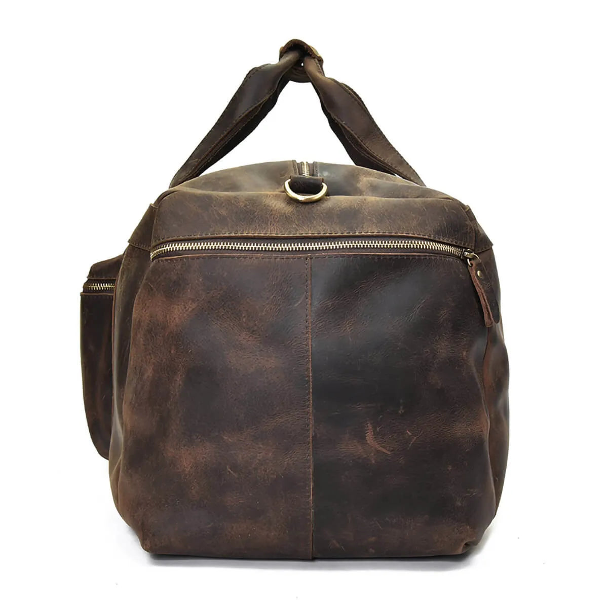 Designer Leather Duffel