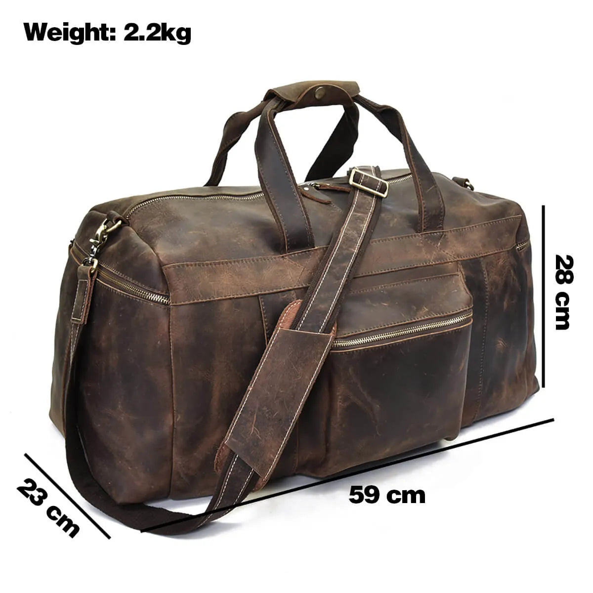 Luxury Vintage Genuine Leather Bag