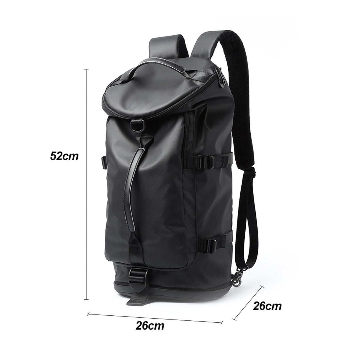 Large Travel Backpack Duffel Bag in water-resistant Oxford cloth