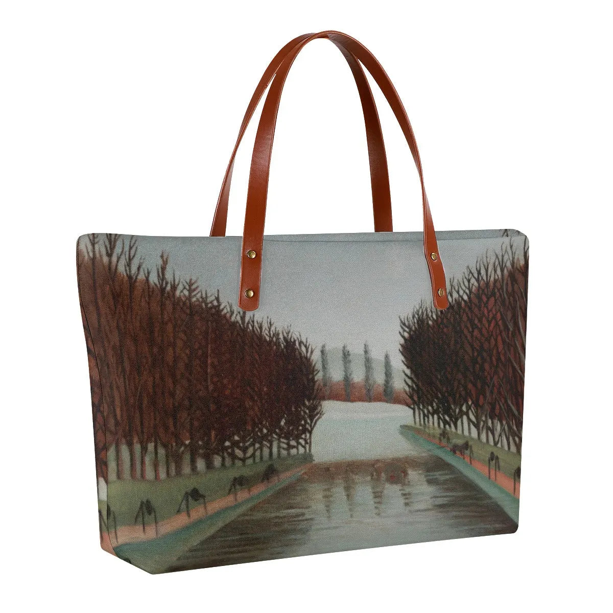 Le Canal by Henri Rousseau Tote Bag