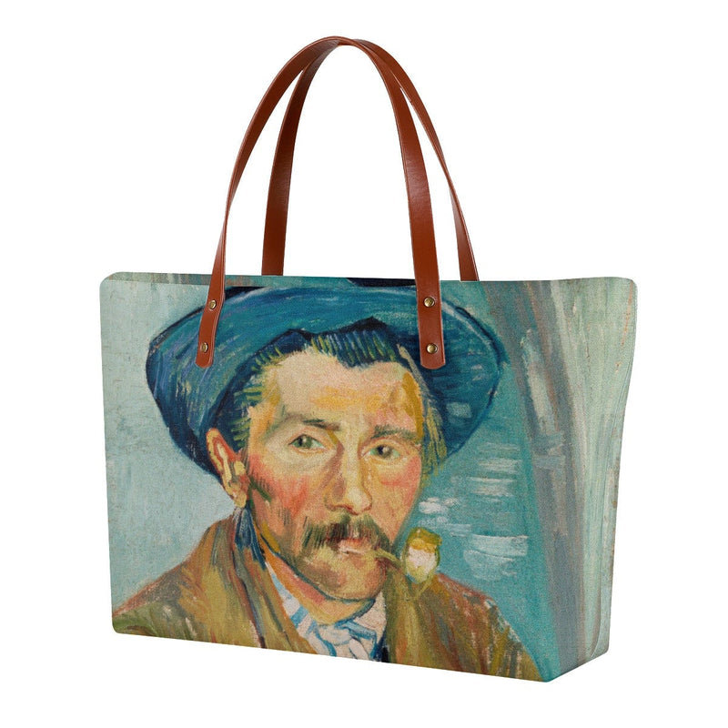 Le Fumeur by Vincent van Gogh Tote Bag