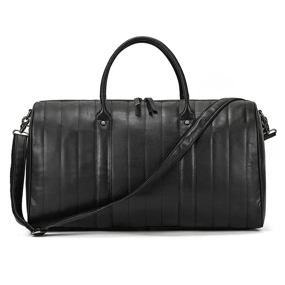 Leather Hand Luggage Luxury Shoulder Travel Bag