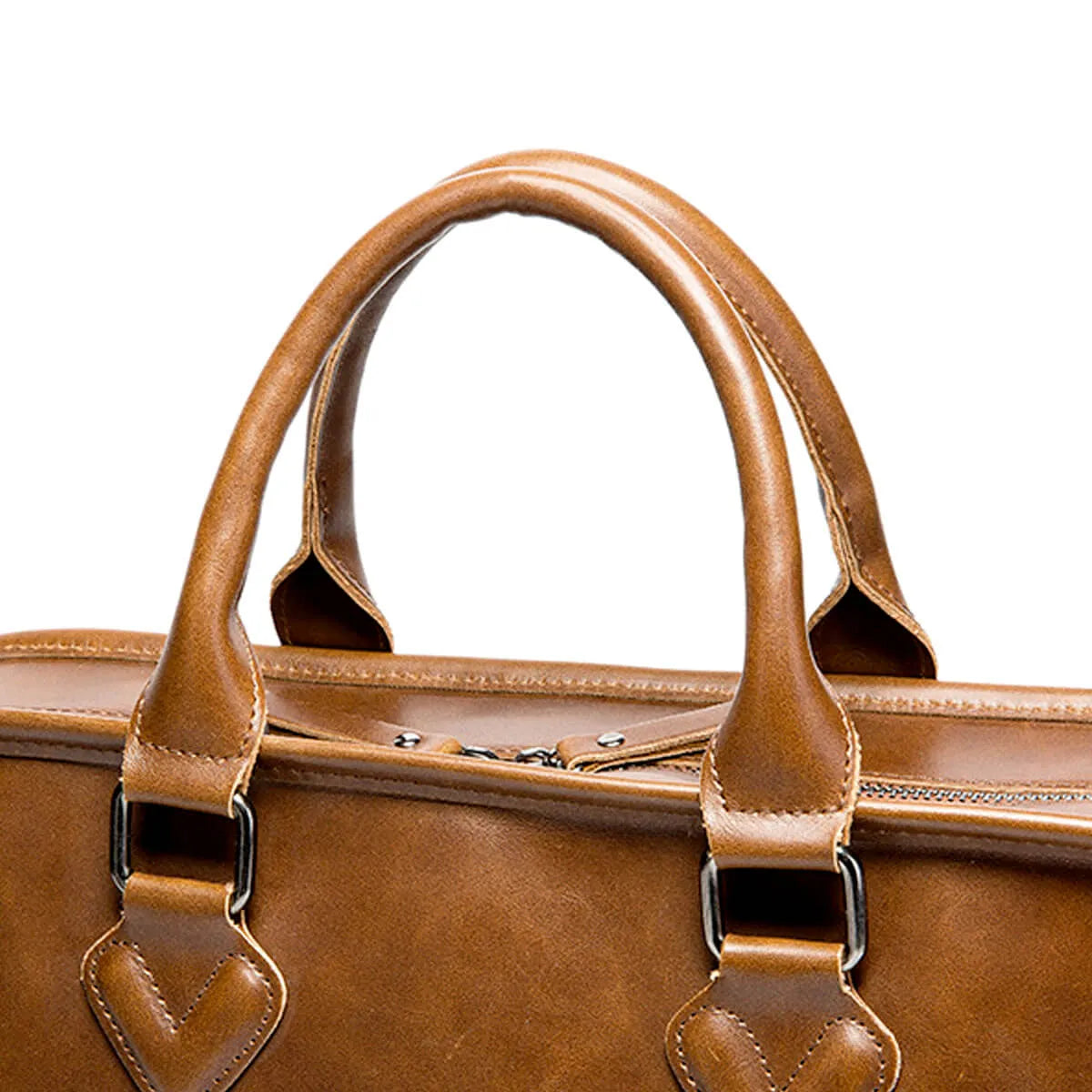 Leather Vintage Luxury Shoulder Laptop Briefcase