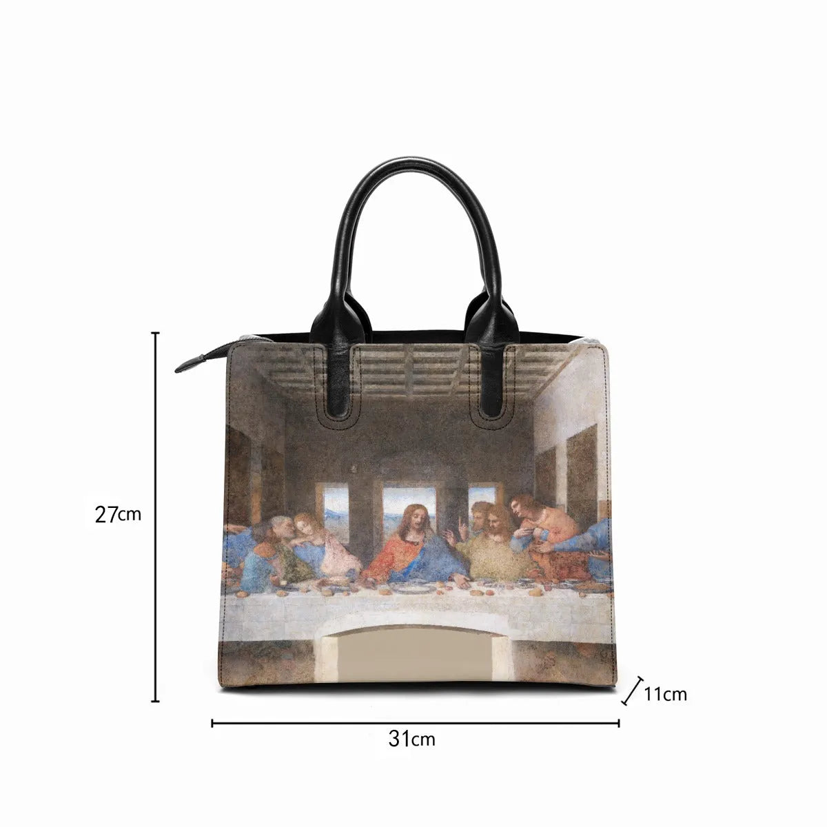 Leonardo Da Vinci The Last Supper Art Handbag