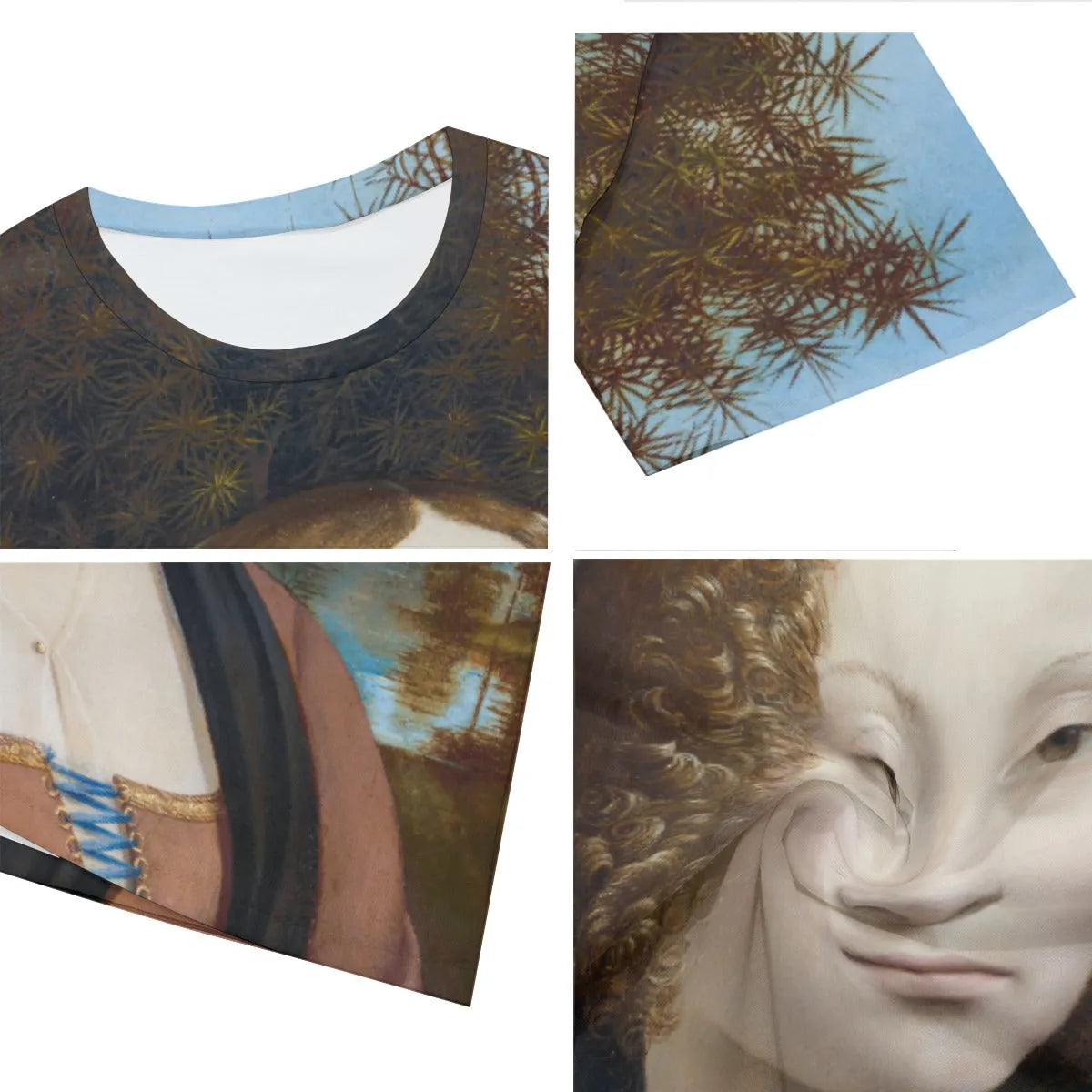 Leonardo da Vinci’s Ginevra de’ Benci T-Shirt