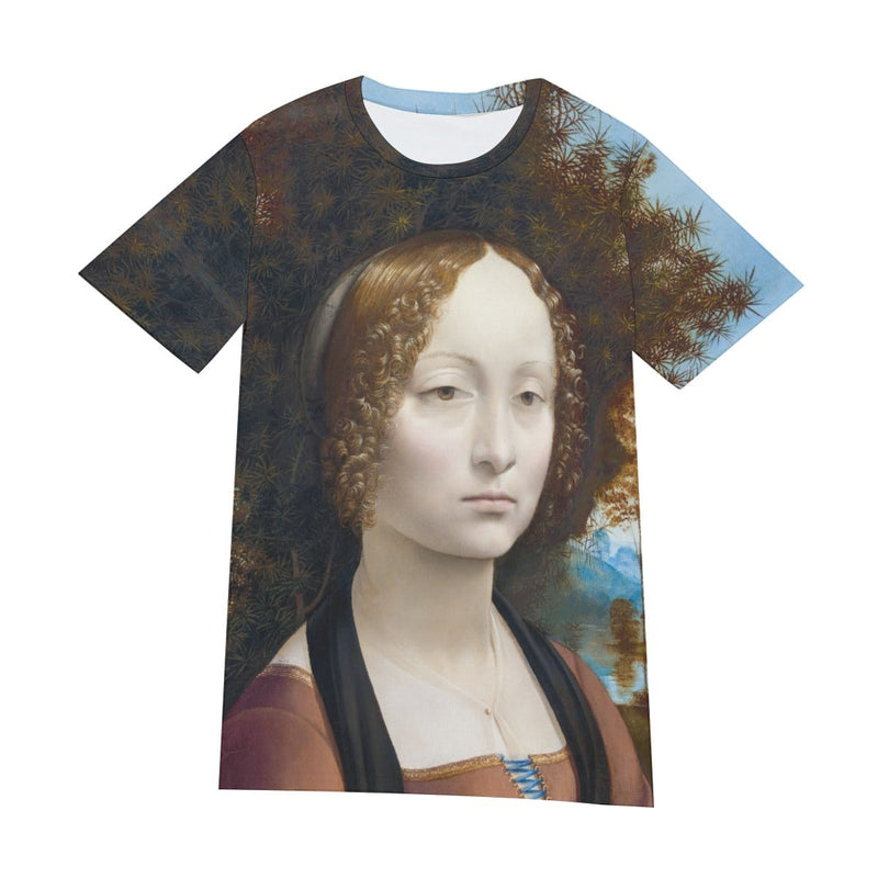 Leonardo da Vinci’s Ginevra de’ Benci T-Shirt