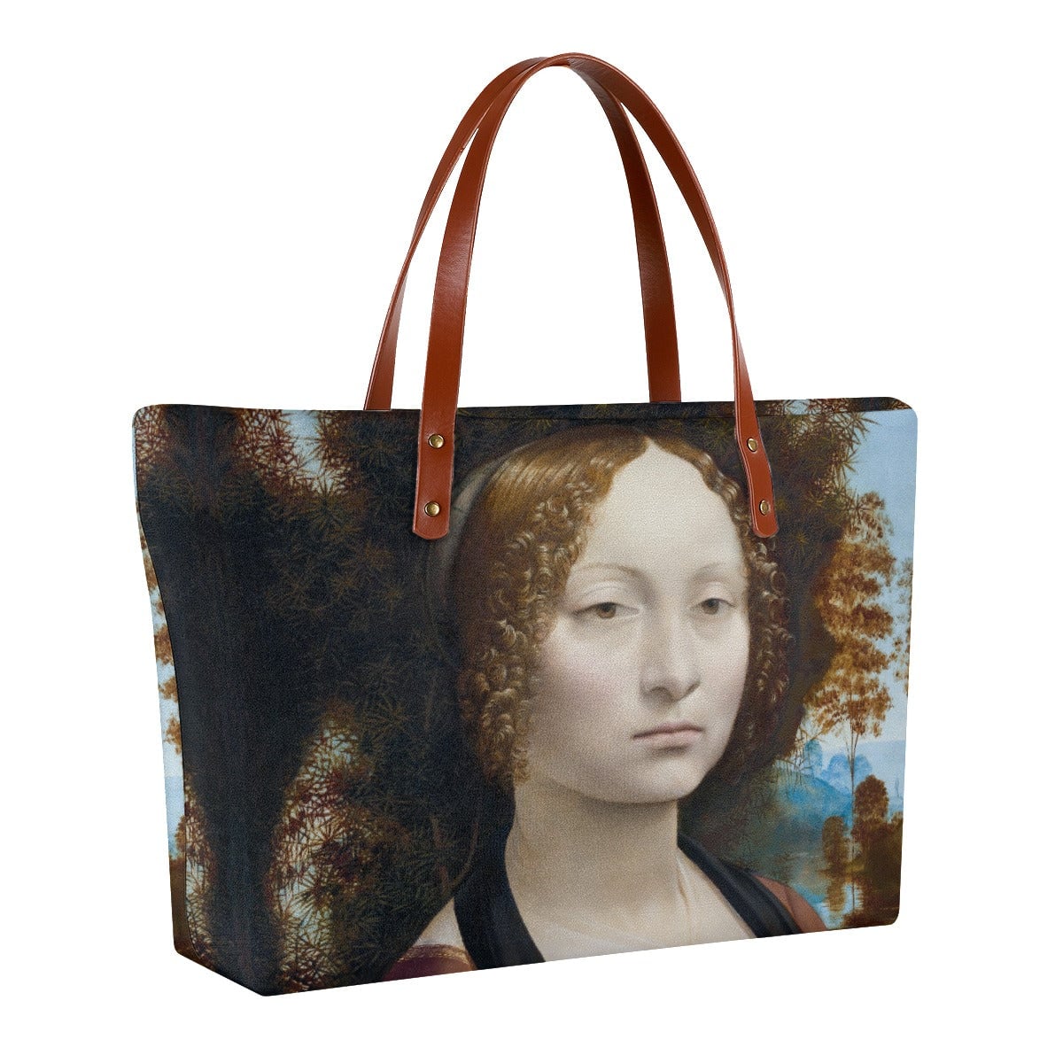 Leonardo da Vinci’s Ginevra de’ Benci Tote Bag