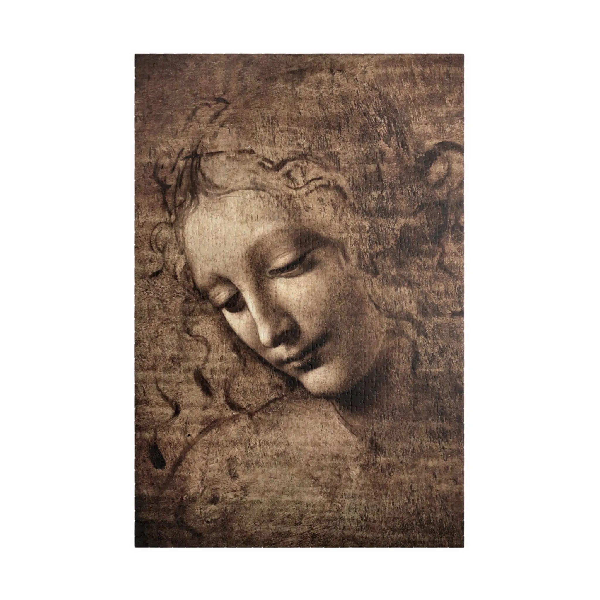 Leonardo da Vinci’s La Scapigliata Puzzles | Famous Painting