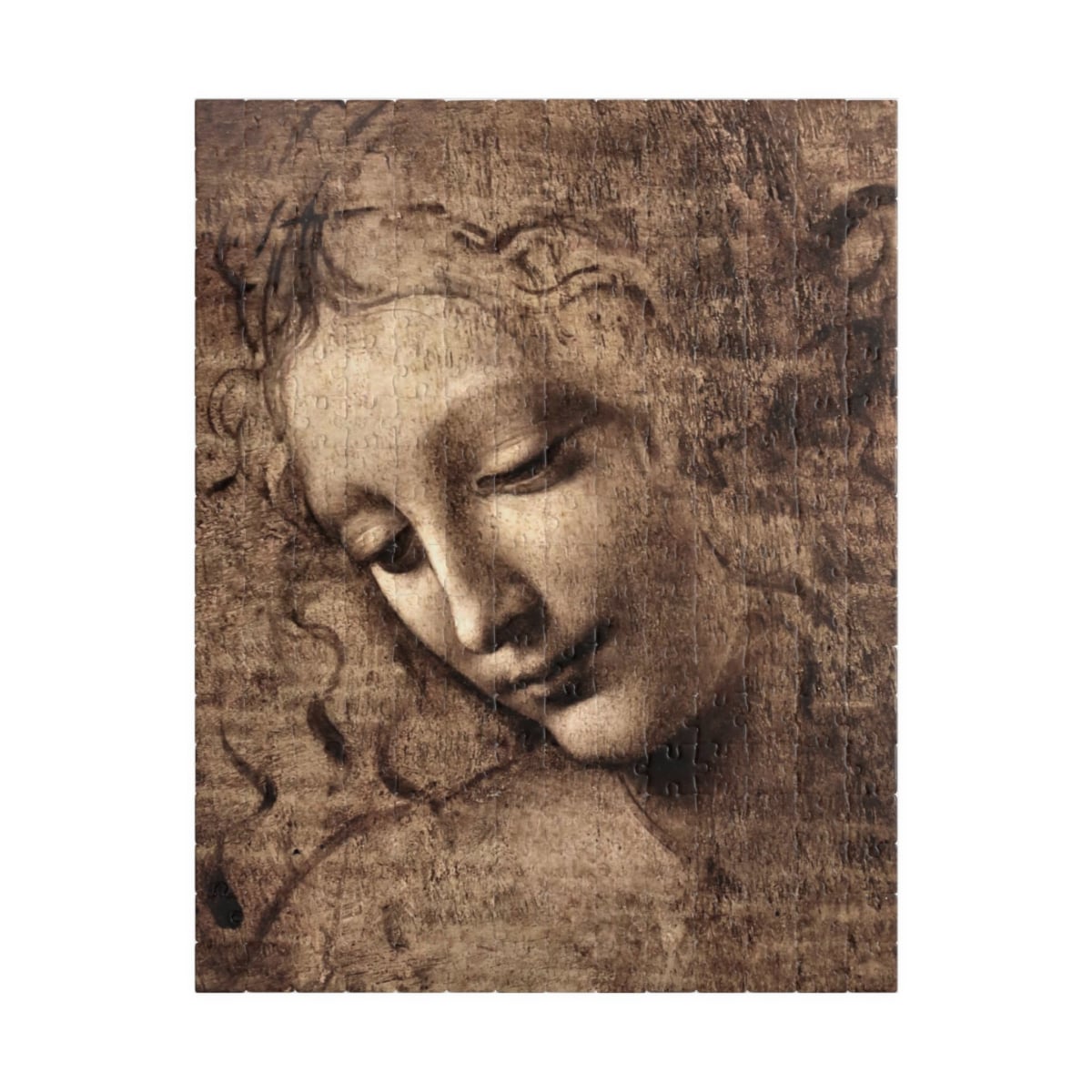 Leonardo da Vinci’s La Scapigliata Puzzles | Famous Painting