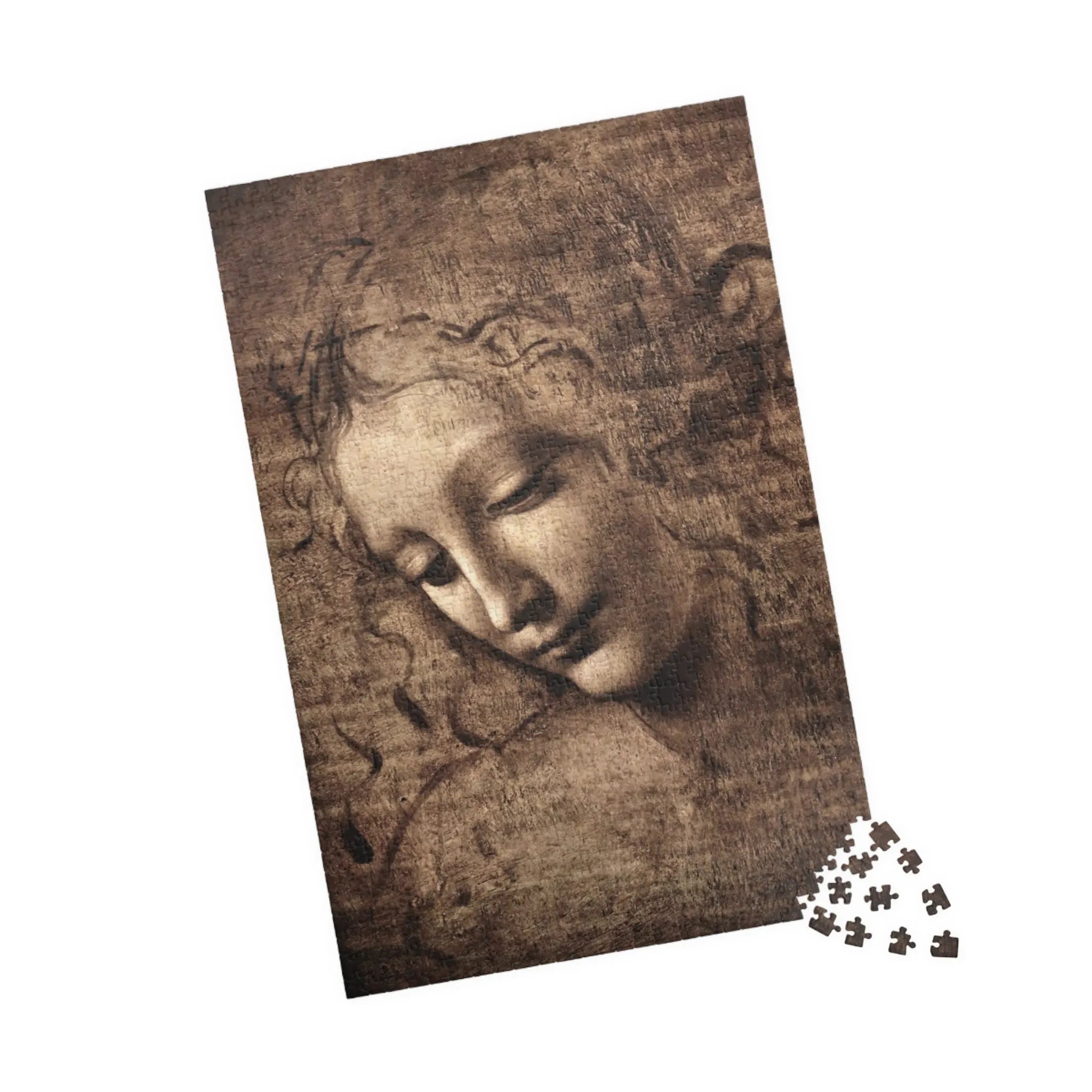 Leonardo da Vinci’s La Scapigliata Puzzles | Famous Painting