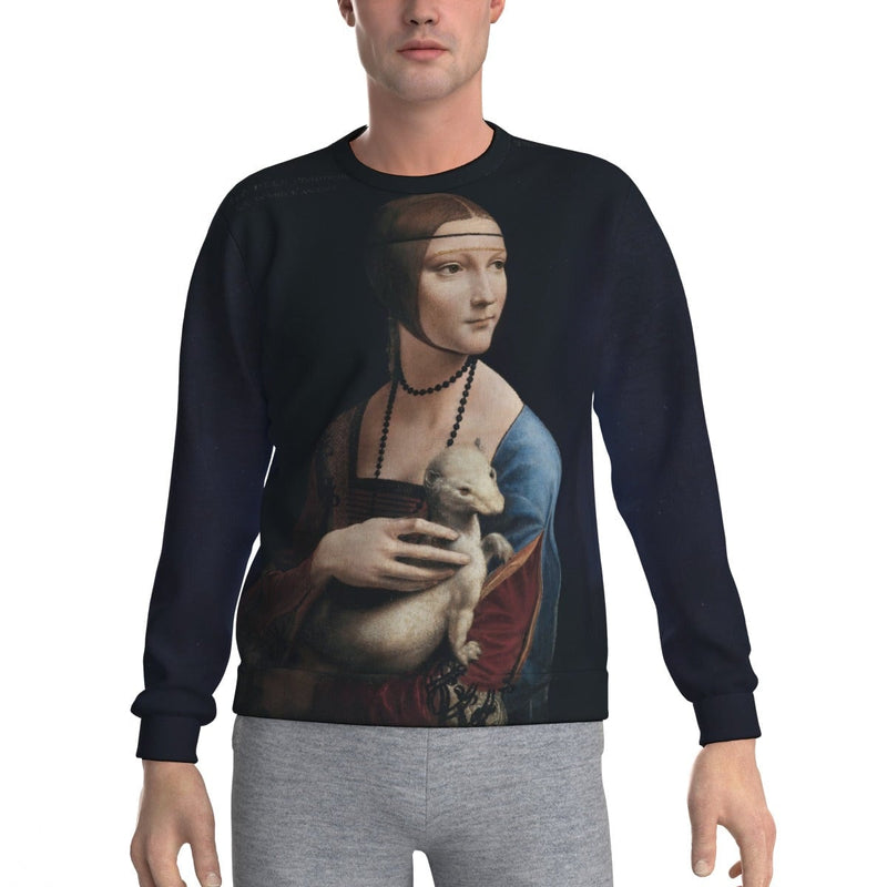 Leonardo da Vinci’s Lady with an Ermine Sweatshirt