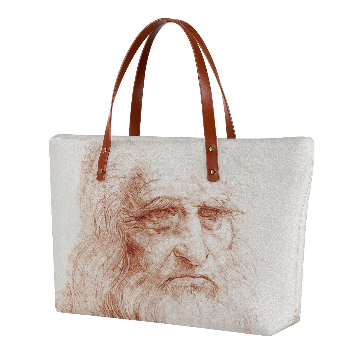 Leonardo da Vinci’s Self-portrait Art Tote Bag