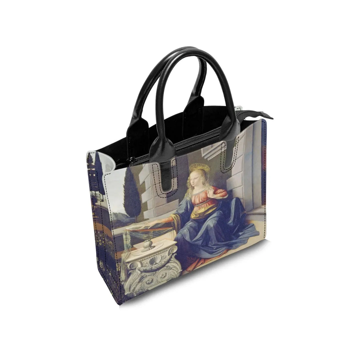 Leonardo da Vinci’s The Annunciation Art Handbag