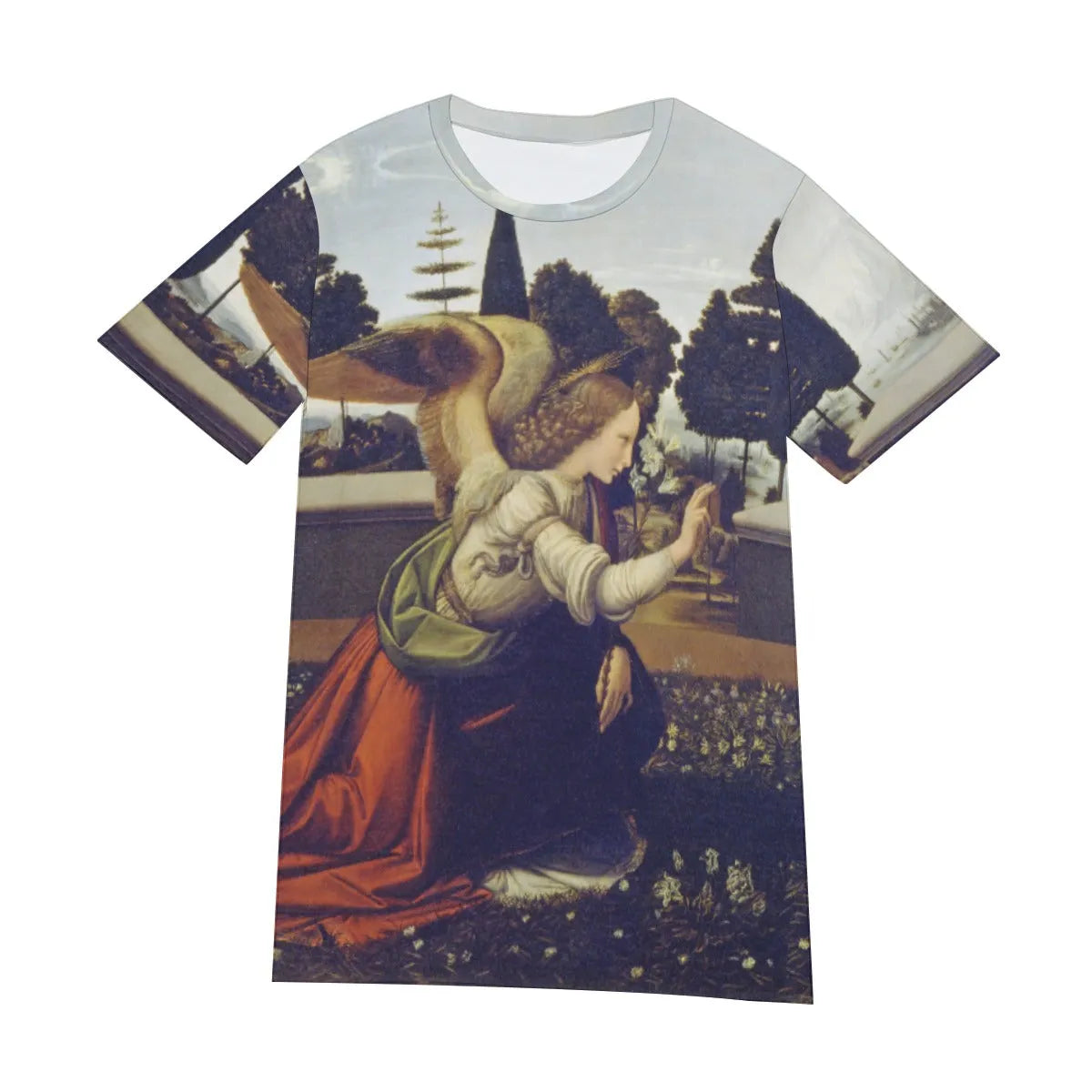 Leonardo da Vinci’s The Annunciation T-Shirt