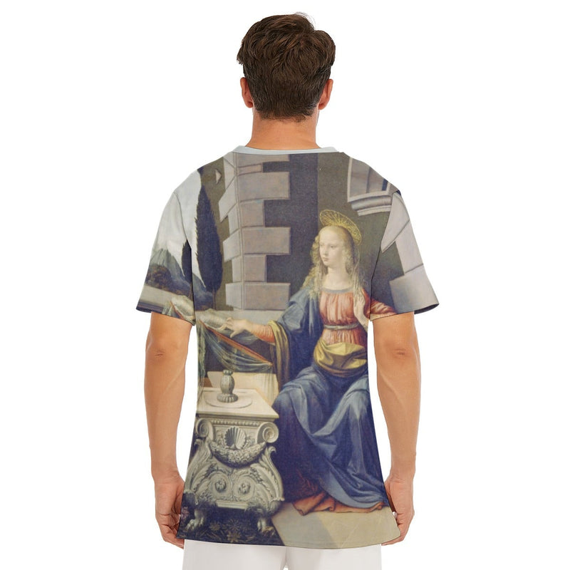 Leonardo da Vinci’s The Annunciation T-Shirt