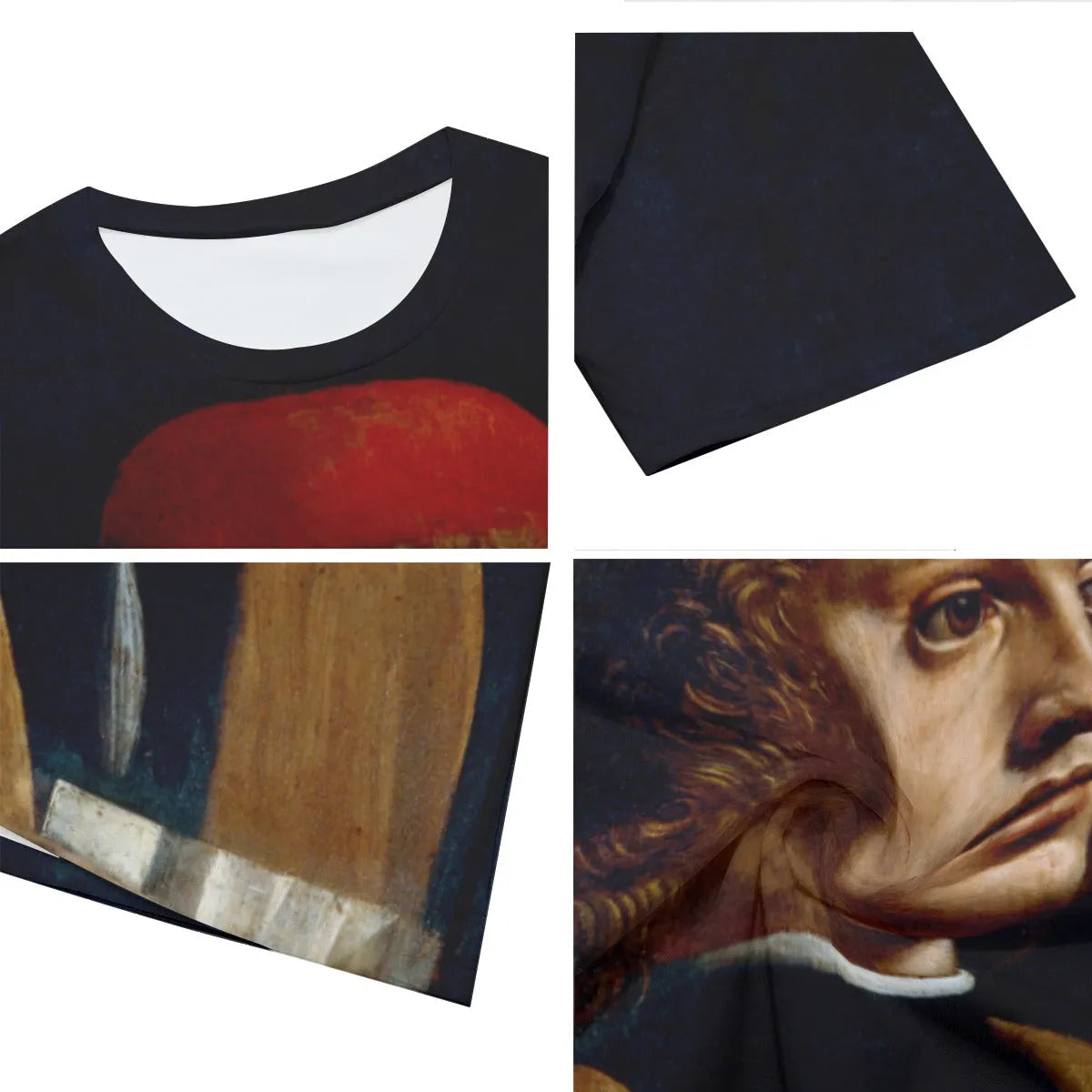 Leonardo da Vinci’s The Portrait of a Musician T-Shirt