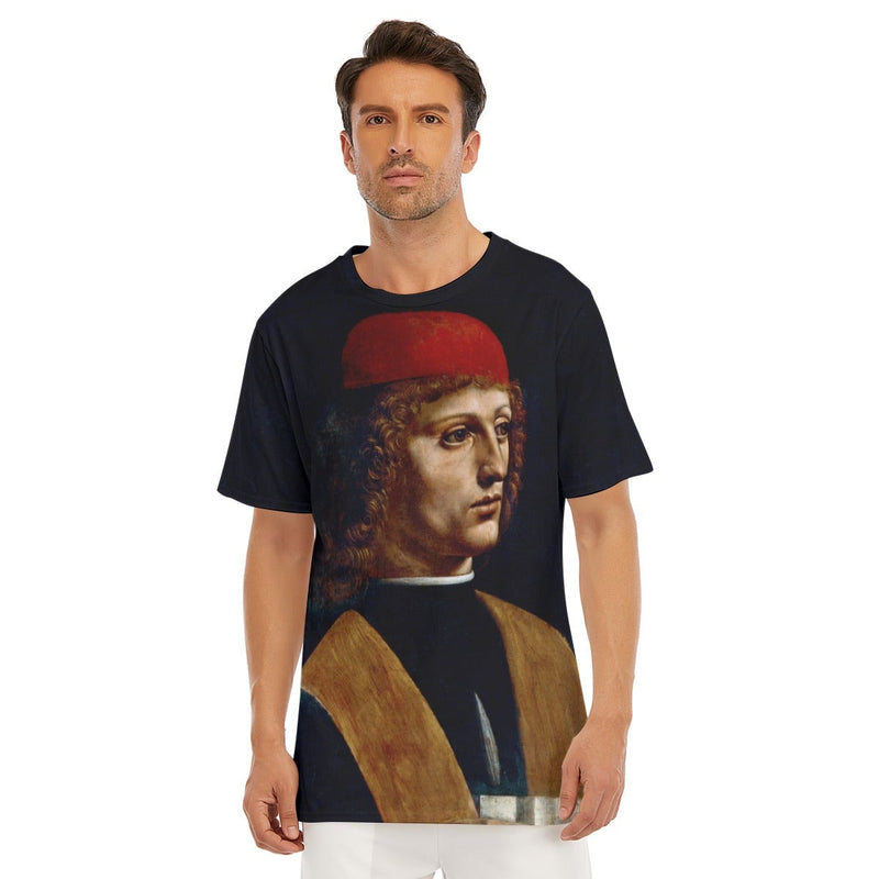 Leonardo da Vinci’s The Portrait of a Musician T-Shirt