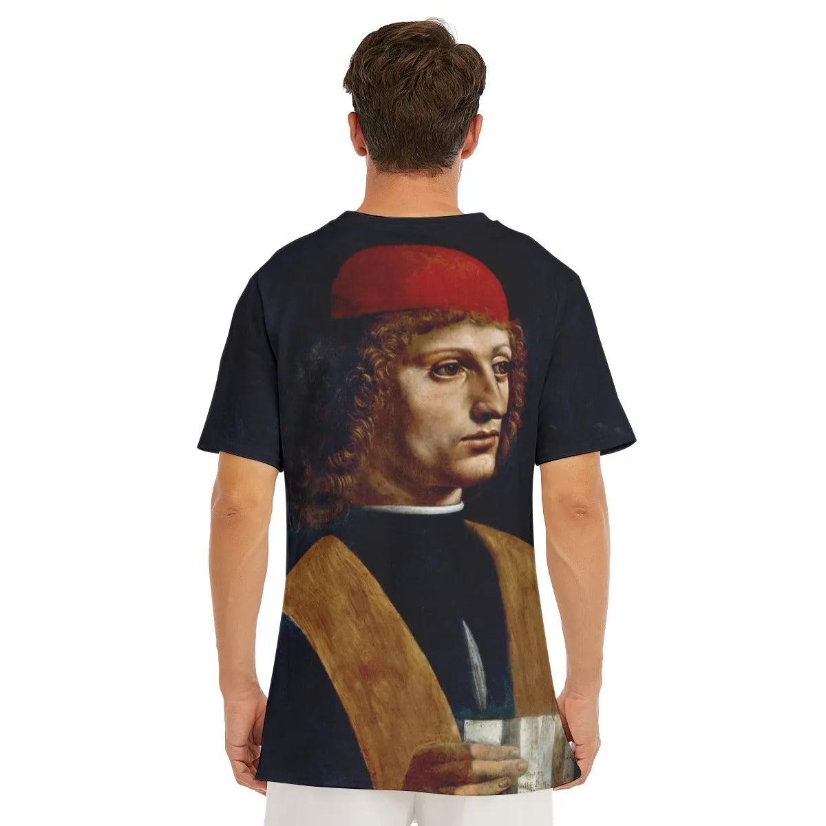 Leonardo da Vinci’s The Portrait of a Musician T-Shirt