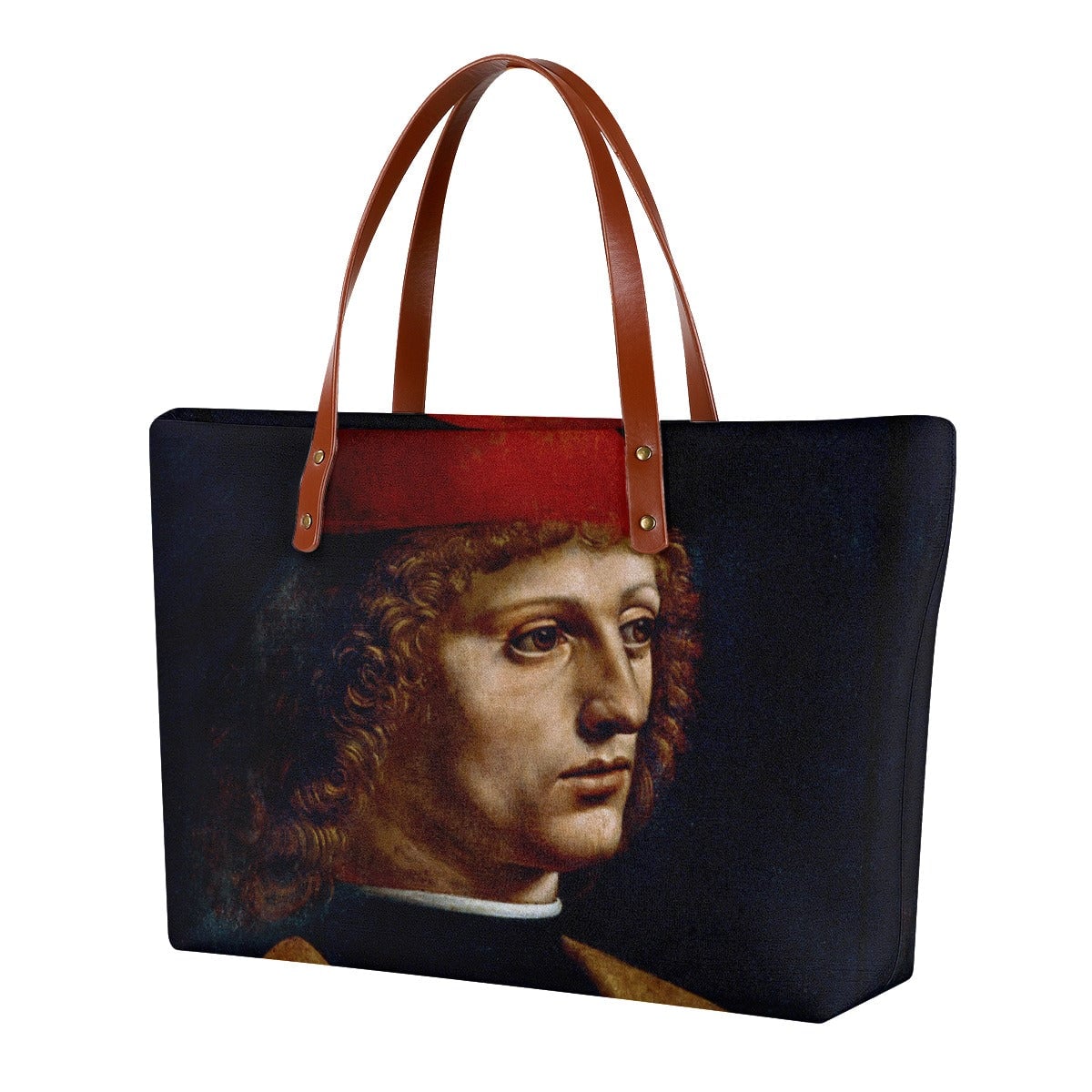 Leonardo da Vinci’s The Portrait of a Musician Tote Bag