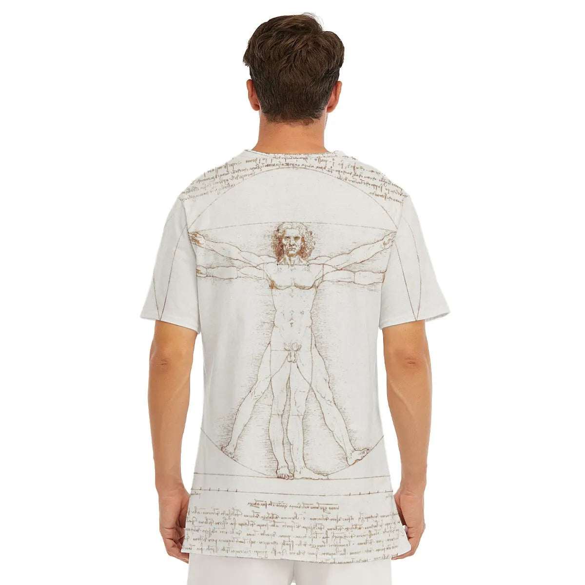 Leonardo da Vinci’s Vitruvian Man T-Shirt - Iconic Painting