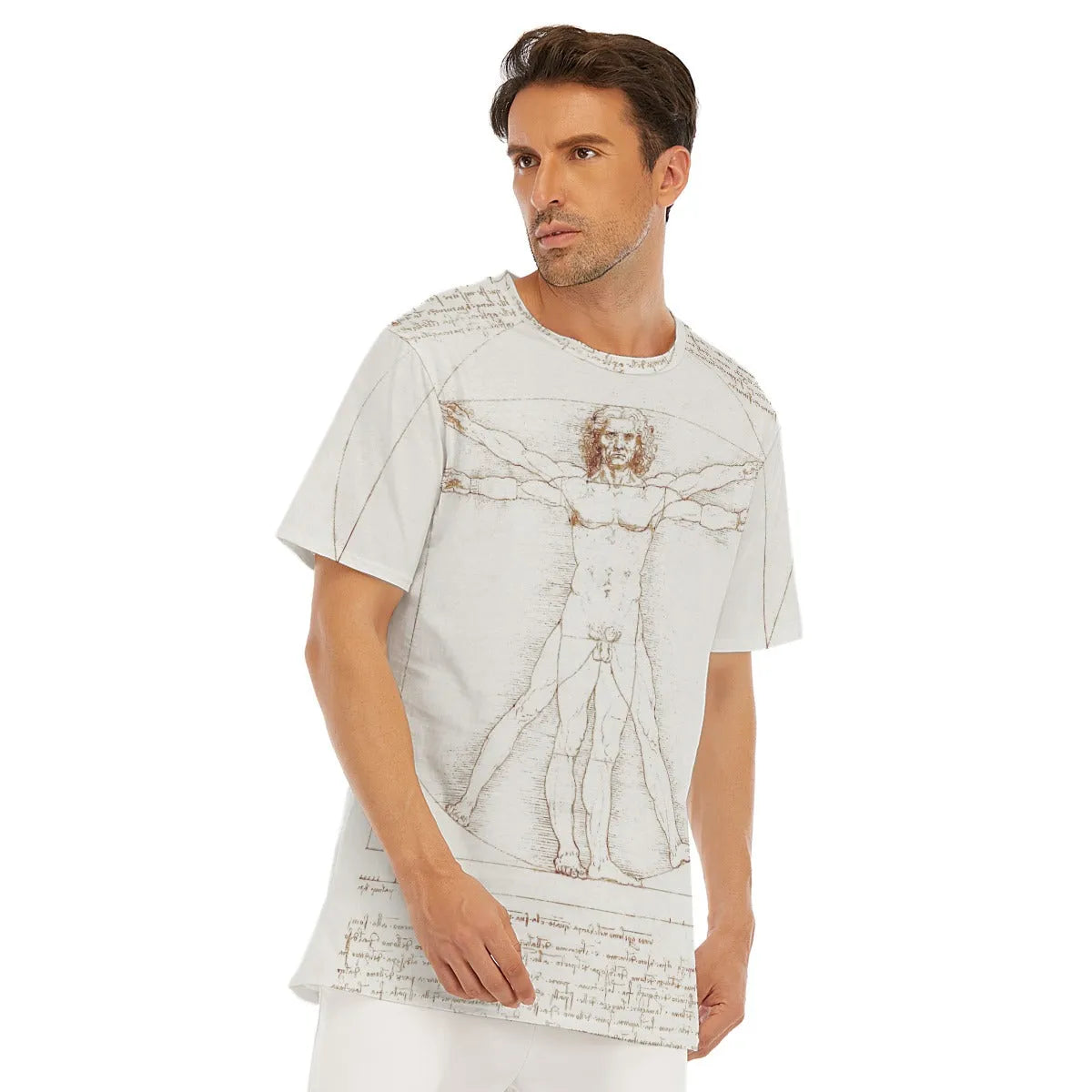 Leonardo da Vinci’s Vitruvian Man T-Shirt - Iconic Painting