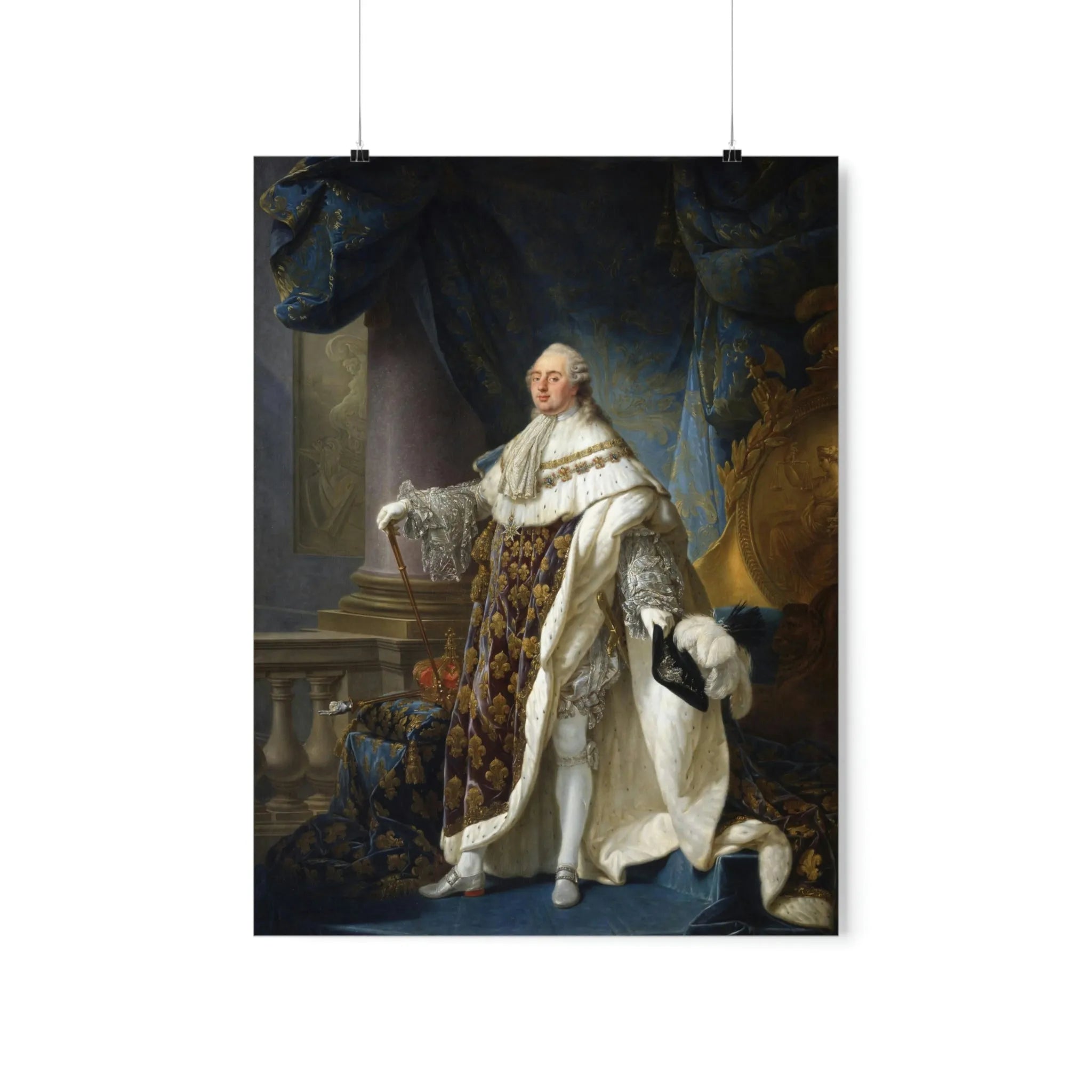 Louis XVI Roi de France et de Navarre Art Premium Posters