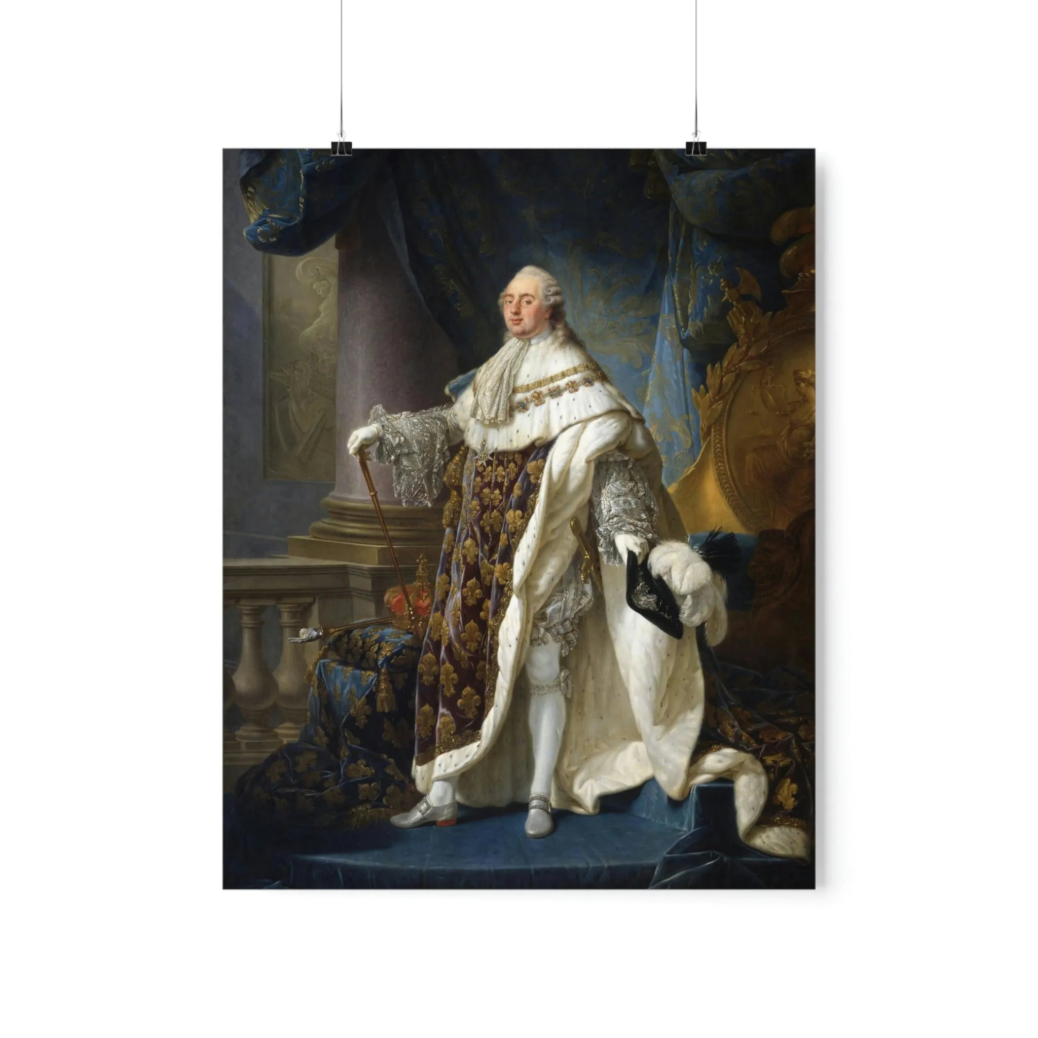 Louis XVI Roi de France et de Navarre Art Premium Posters