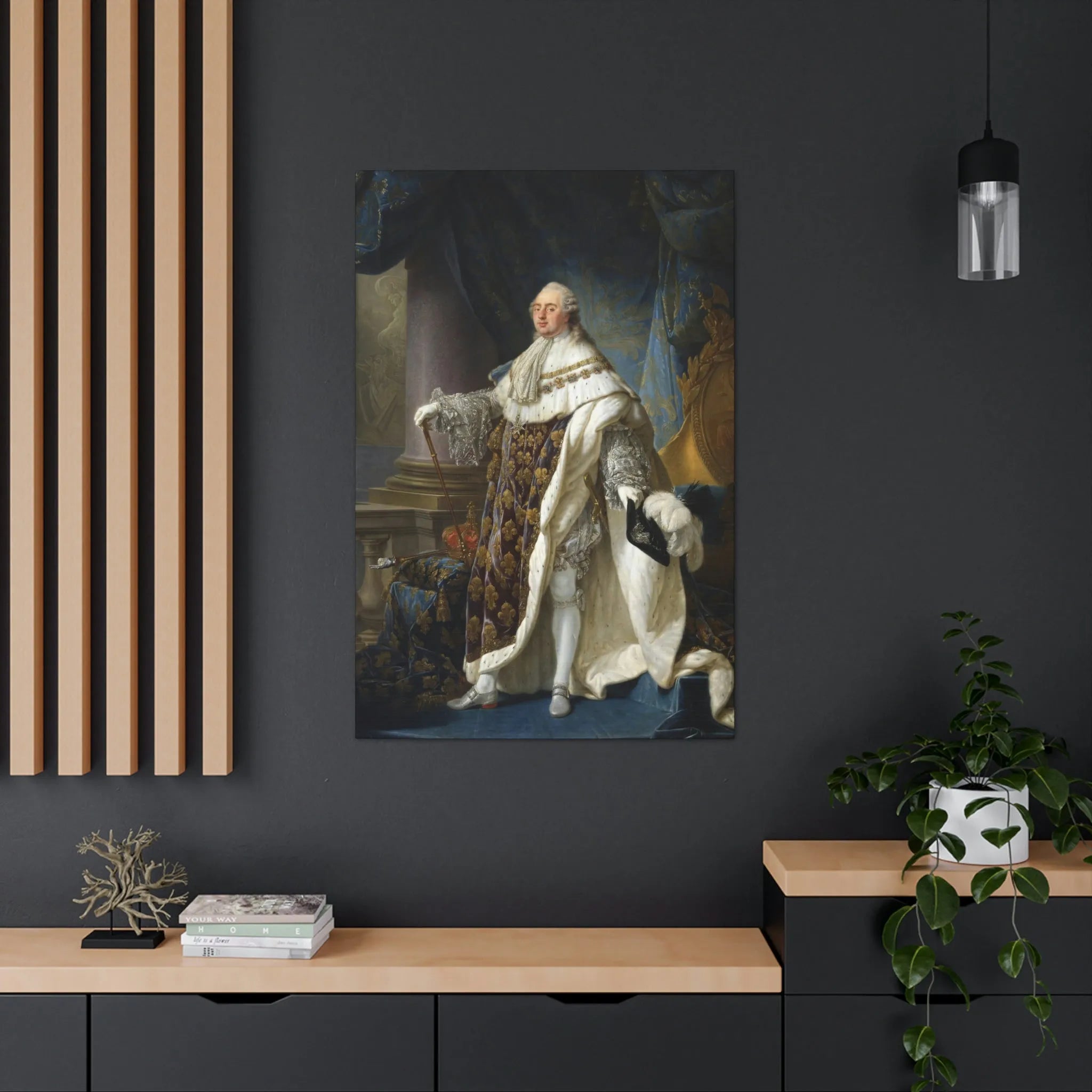 Louis XVI Roi de France et de Navarre Canvas Gallery Wraps