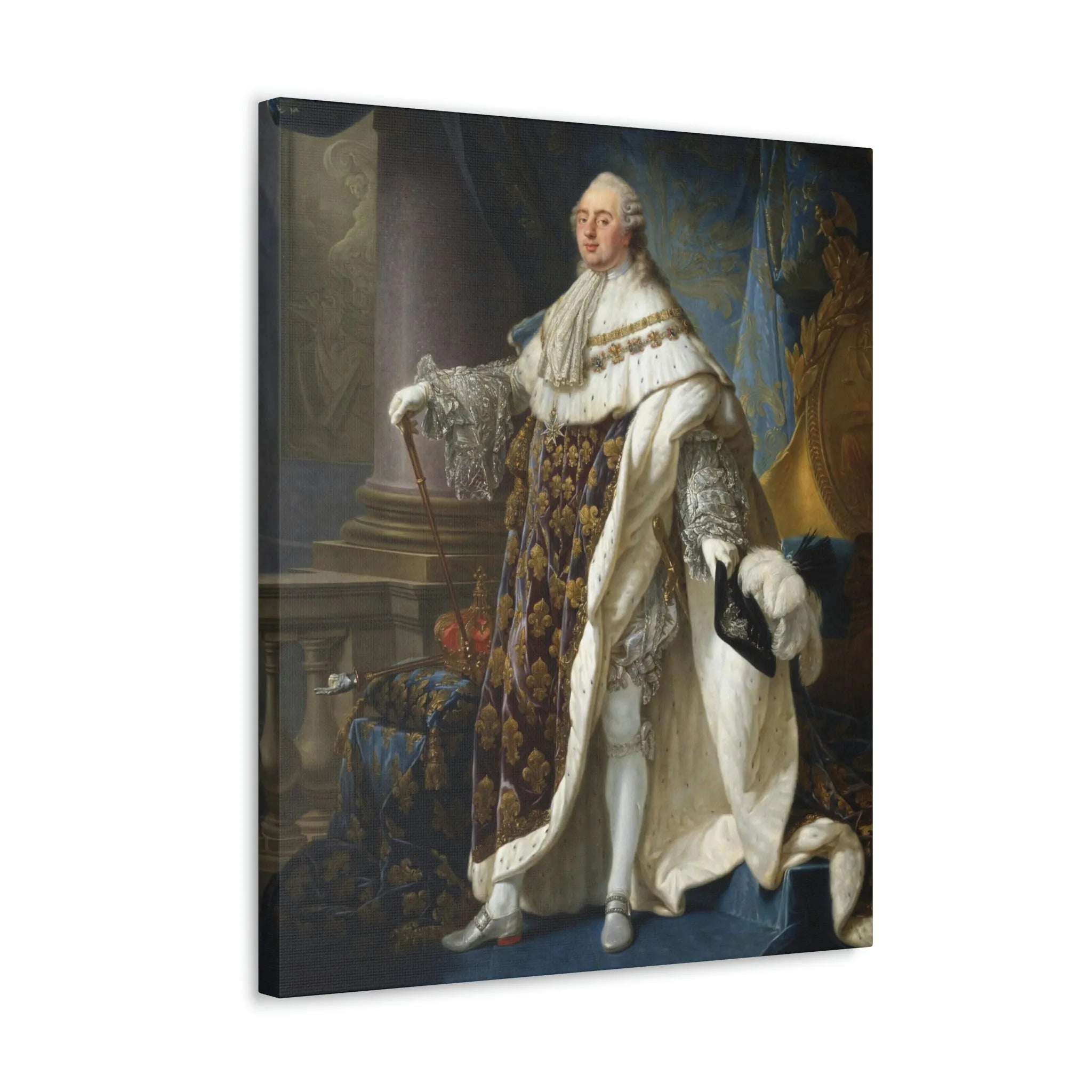 Louis XVI Roi de France et de Navarre Canvas Gallery Wraps