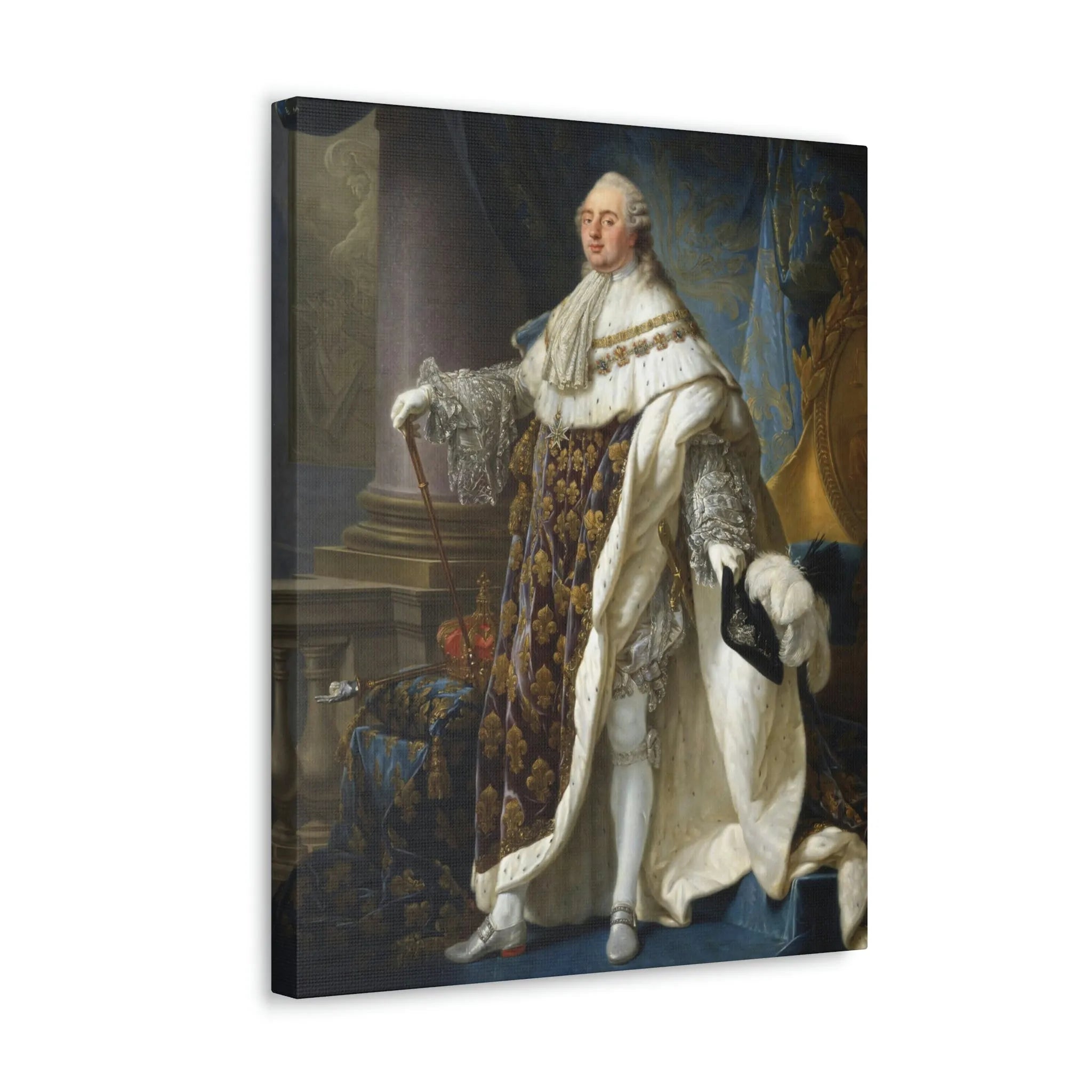 Louis XVI Roi de France et de Navarre Canvas Gallery Wraps