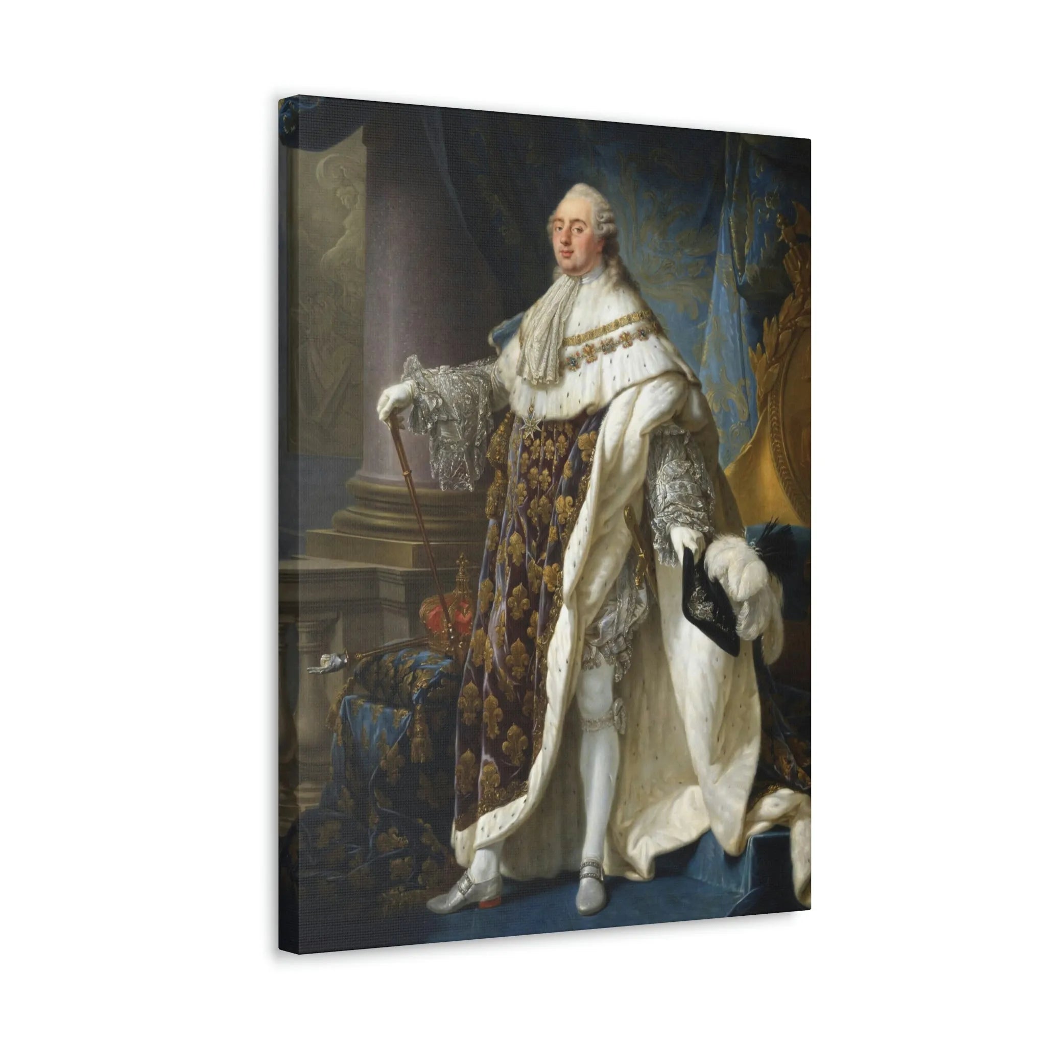 Louis XVI Roi de France et de Navarre Canvas Gallery Wraps