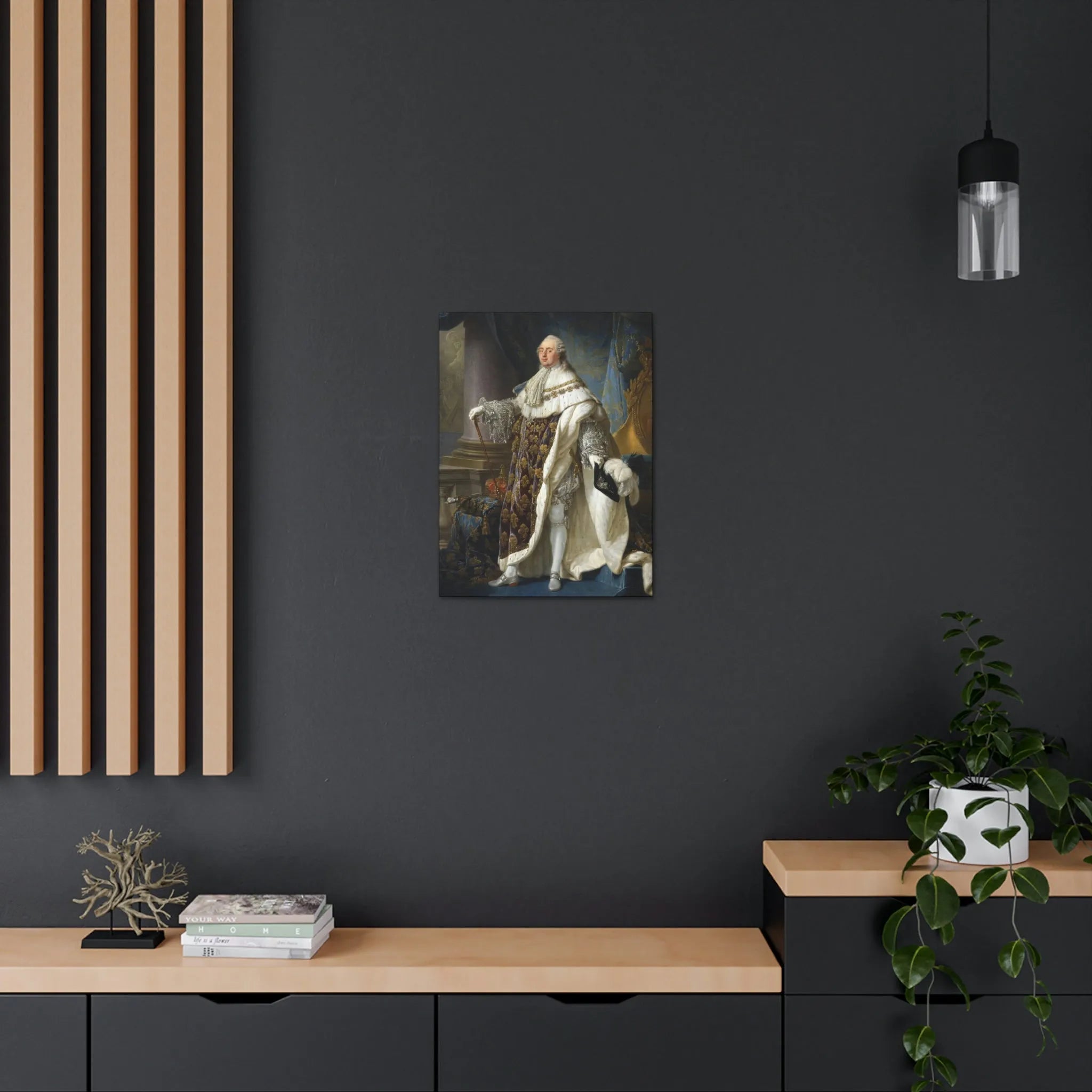 Louis XVI Roi de France et de Navarre Canvas Gallery Wraps