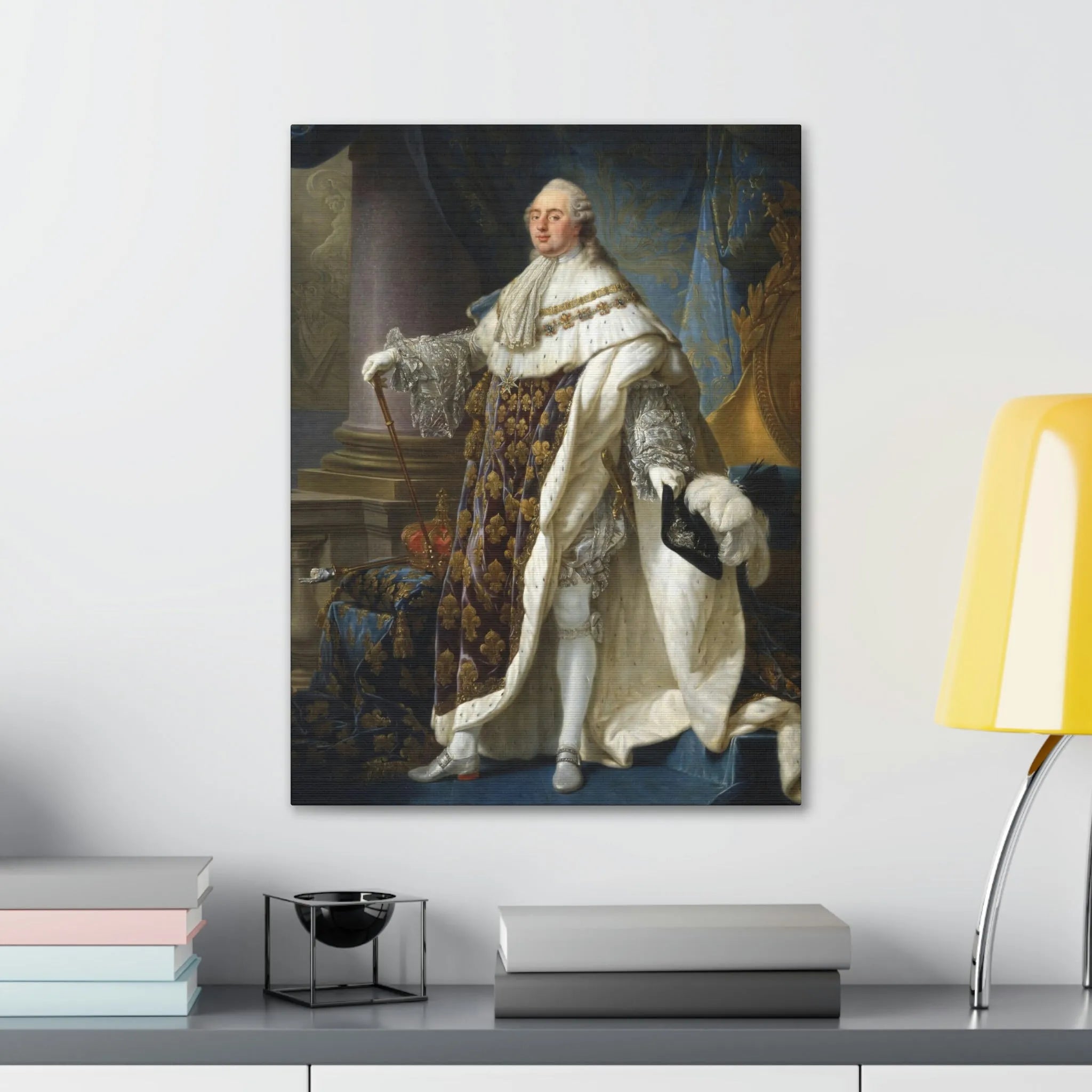 Louis XVI Roi de France et de Navarre Canvas Gallery Wraps