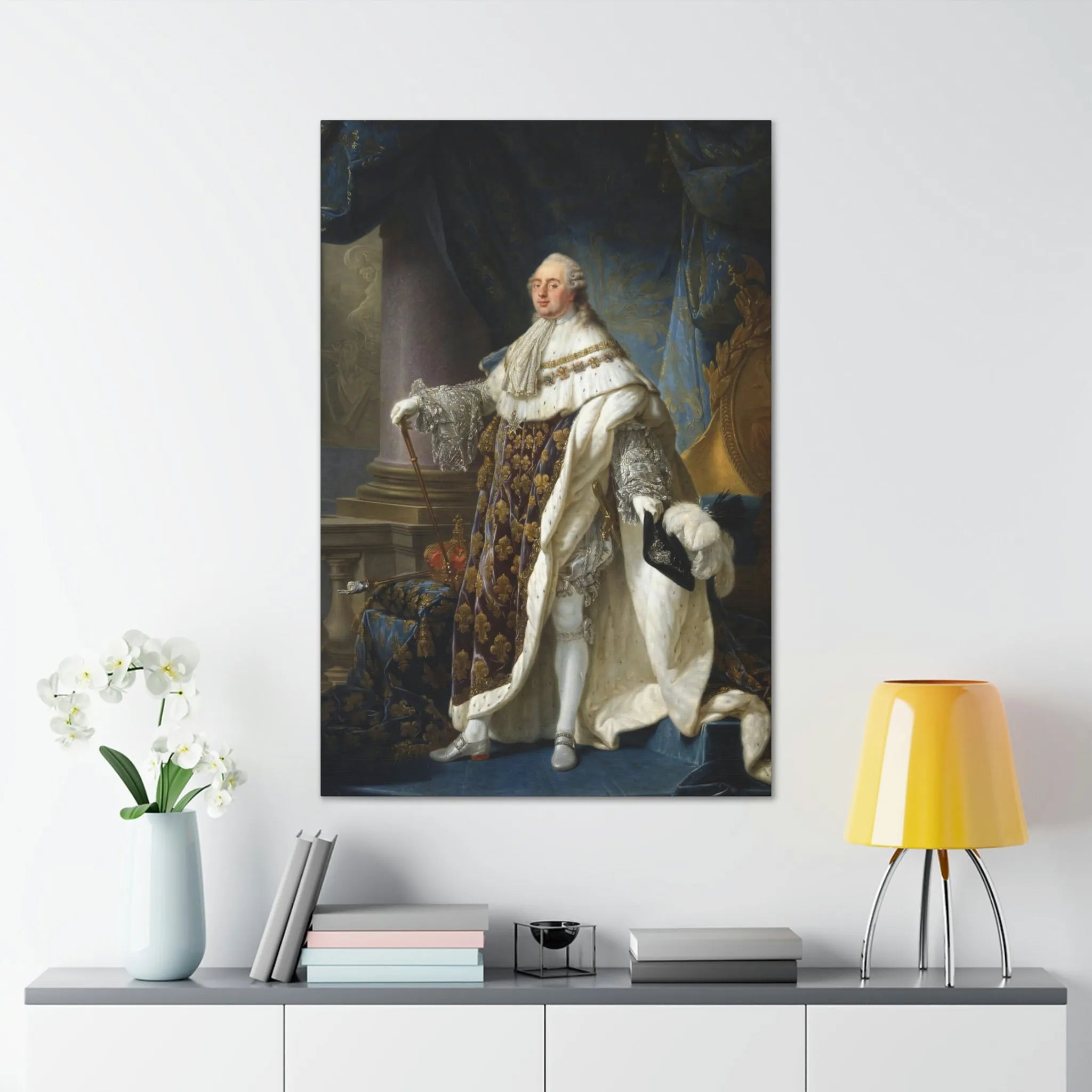 Louis XVI Roi de France et de Navarre Canvas Gallery Wraps