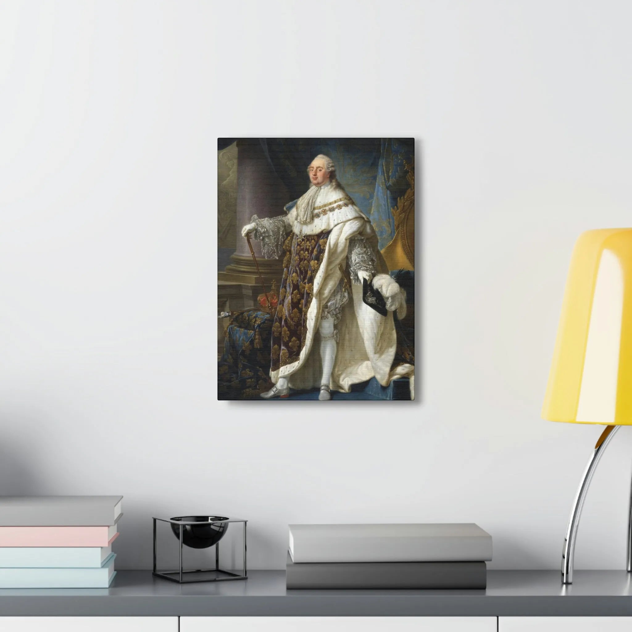 Louis XVI Roi de France et de Navarre Canvas Gallery Wraps