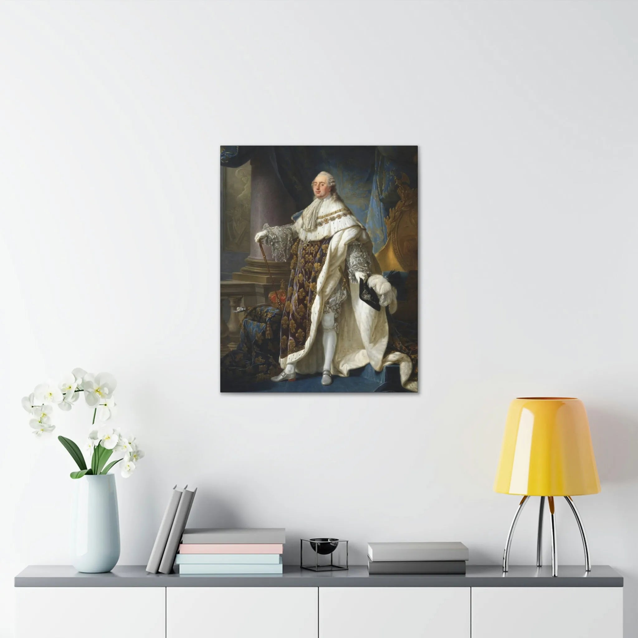 Louis XVI Roi de France et de Navarre Canvas Gallery Wraps