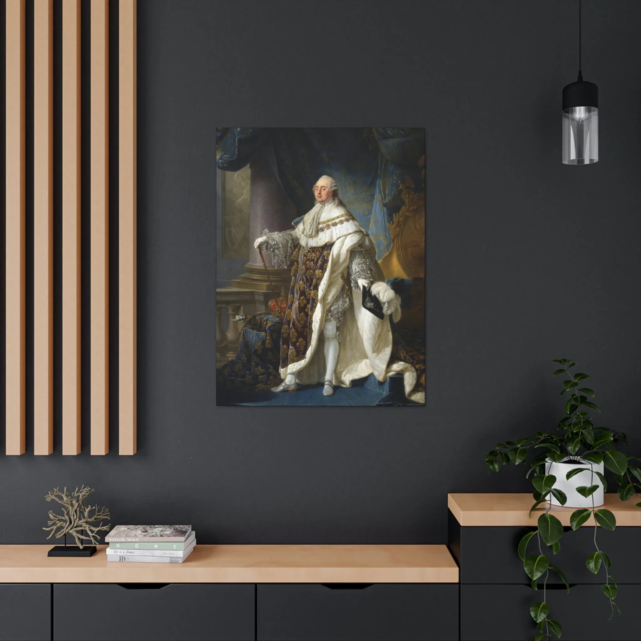 Louis XVI Roi de France et de Navarre Canvas Gallery Wraps