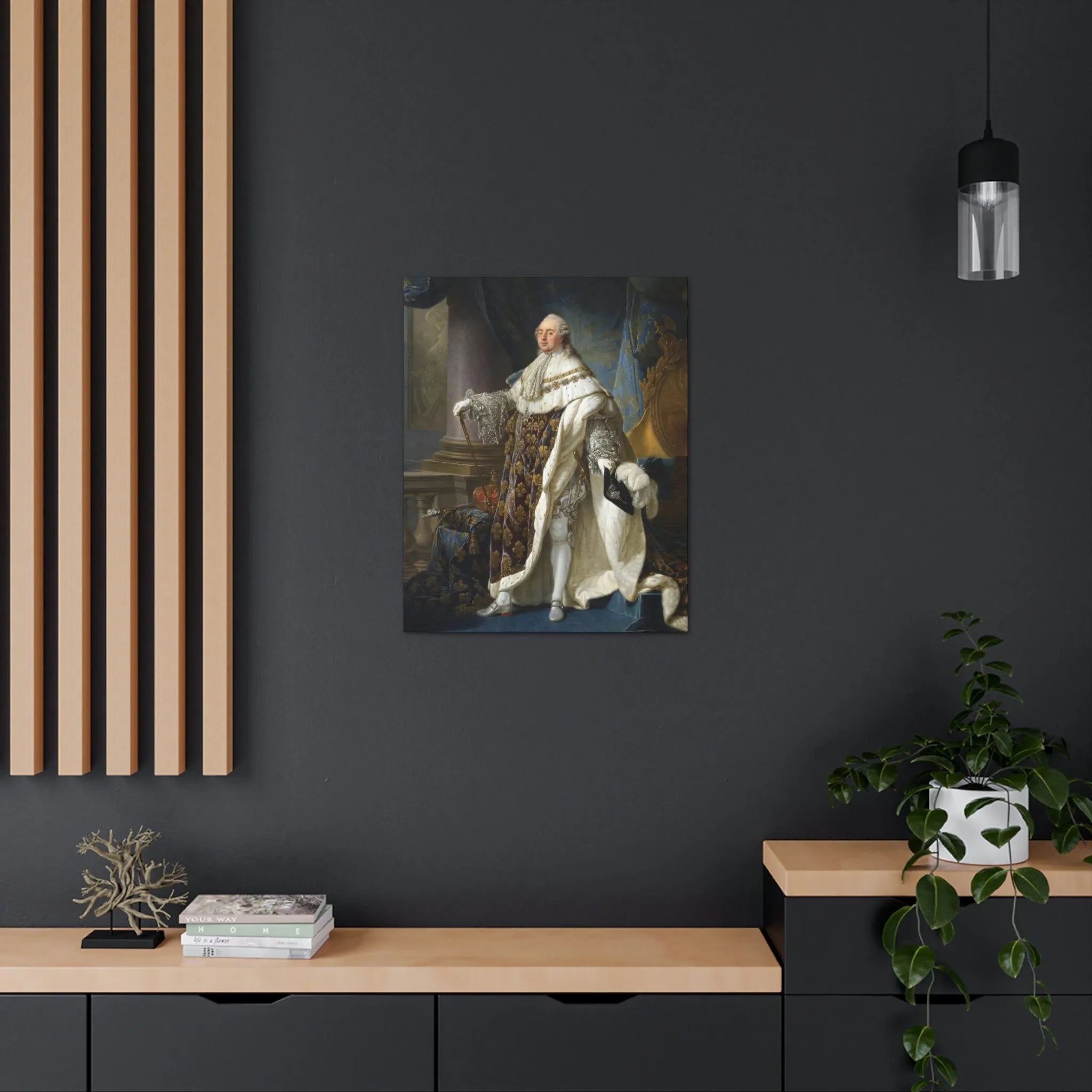 Louis XVI Roi de France et de Navarre Canvas Gallery Wraps