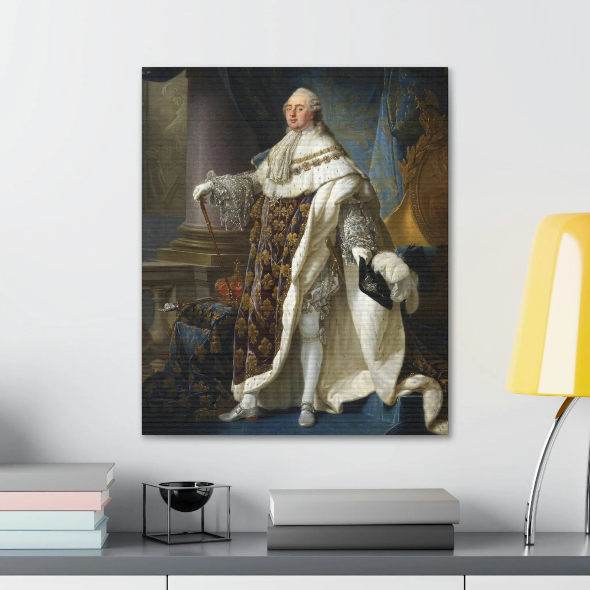 Louis XVI Roi de France et de Navarre Canvas Gallery Wraps