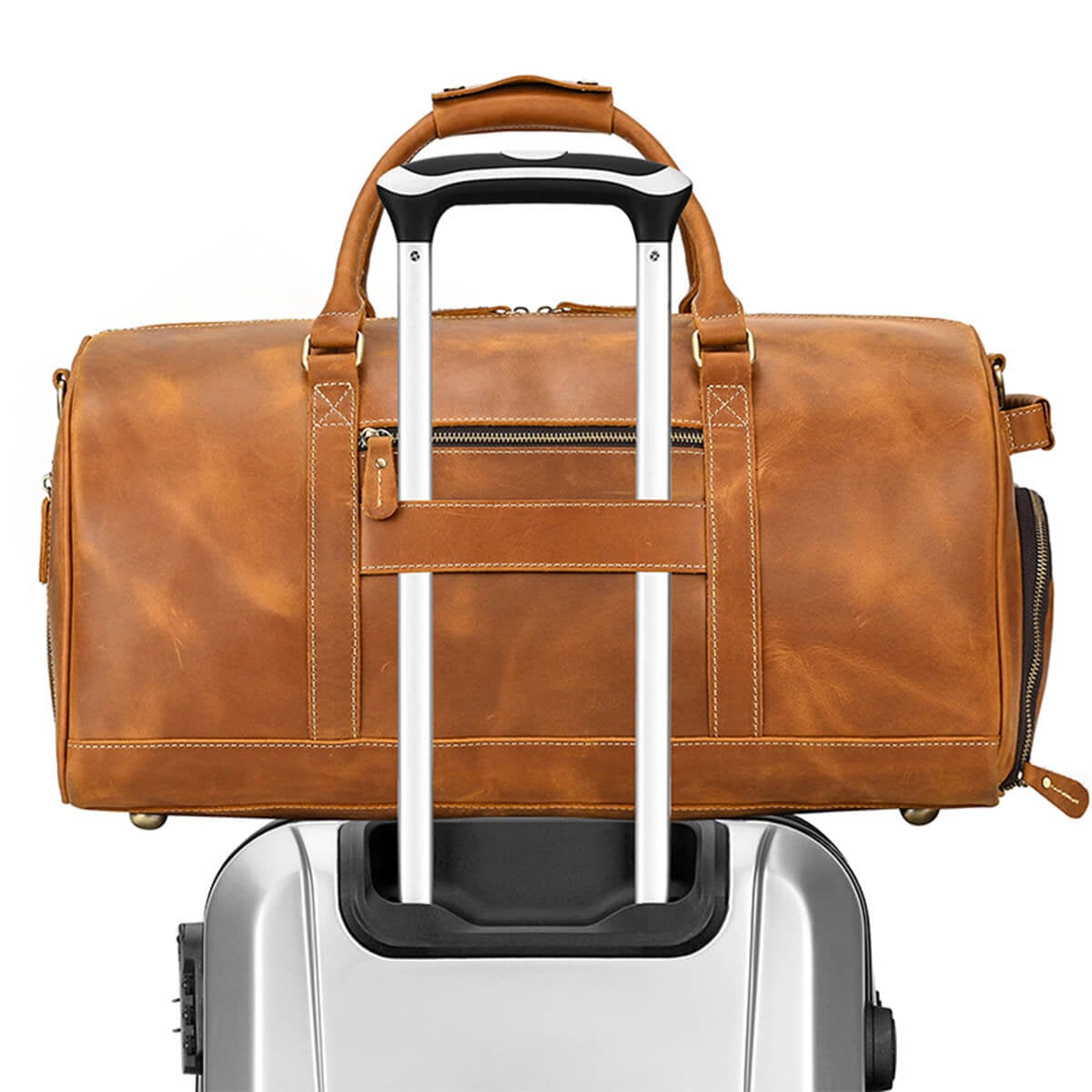 Stylish and Elegant Leather Travel Bag