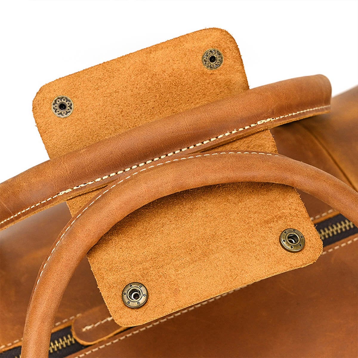 Genuine Leather Stylish Duffel Bag