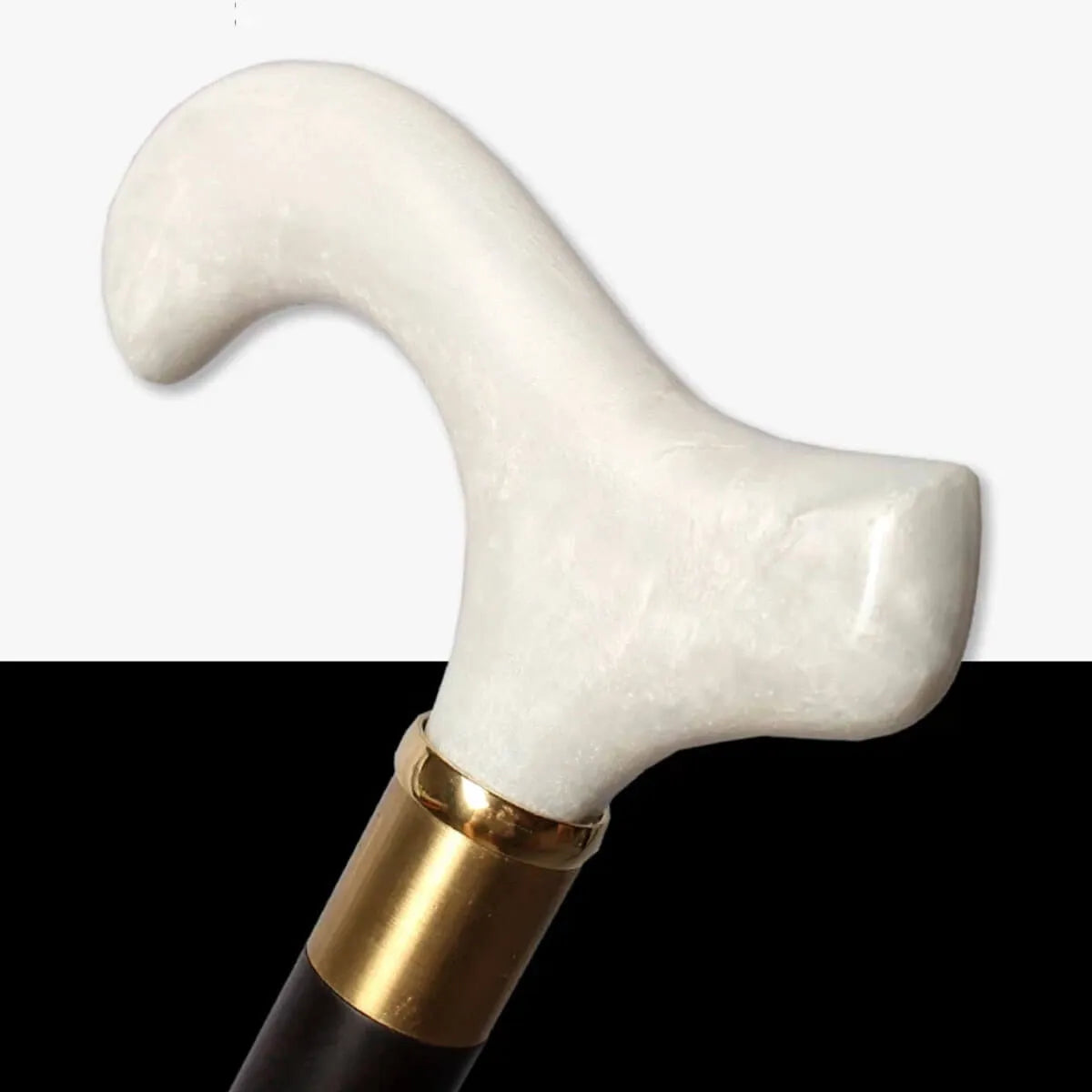 Luxury African Wooden Handle Walking Cane