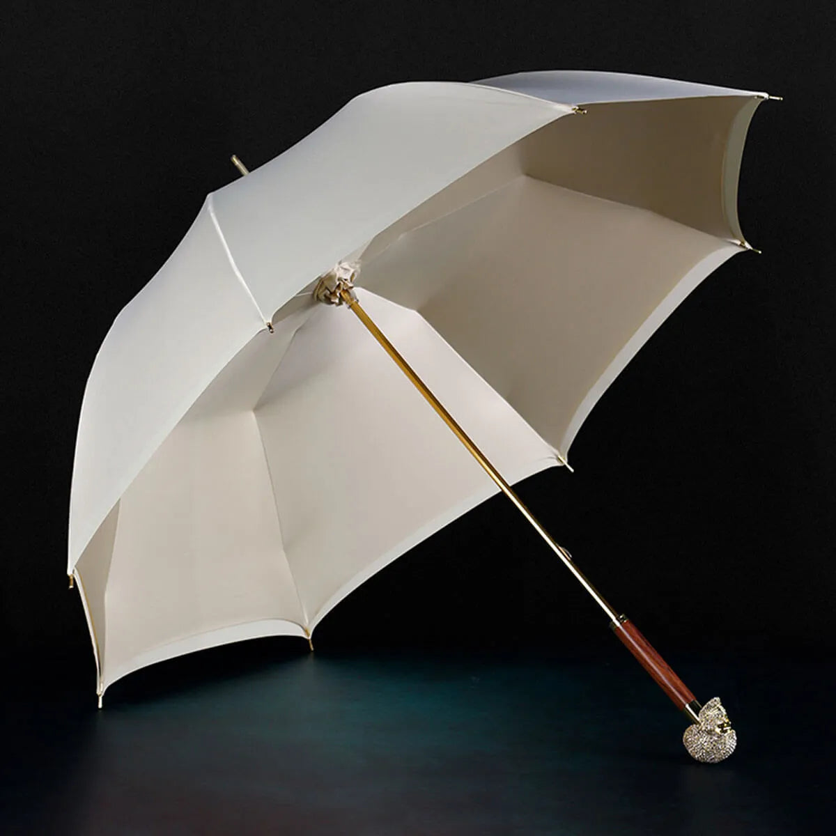 Luxury Long Handle Premium Double Layer Skull Umbrella