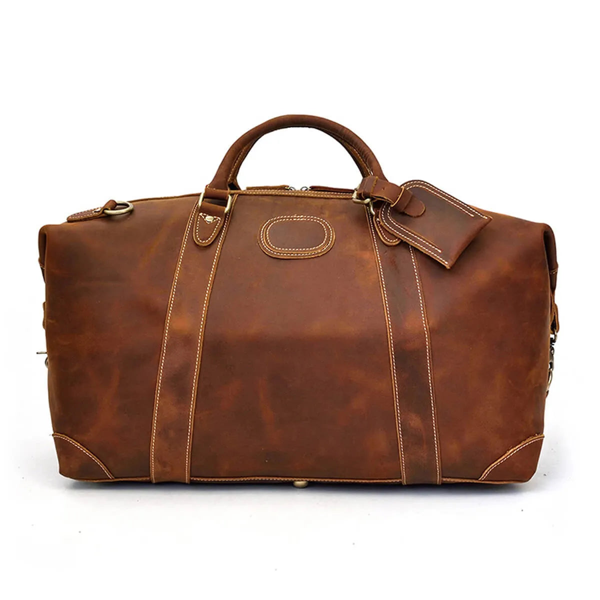 Luxury Travelling Bag Leather Duffel Bag